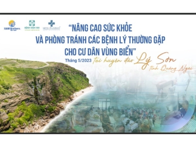 Siam Brothers Vietnam supports the organization of the workshop 'Enhancing Health and Preventing Common Diseases for Coastal Residents' in Ly Son district, Quang Ngai province