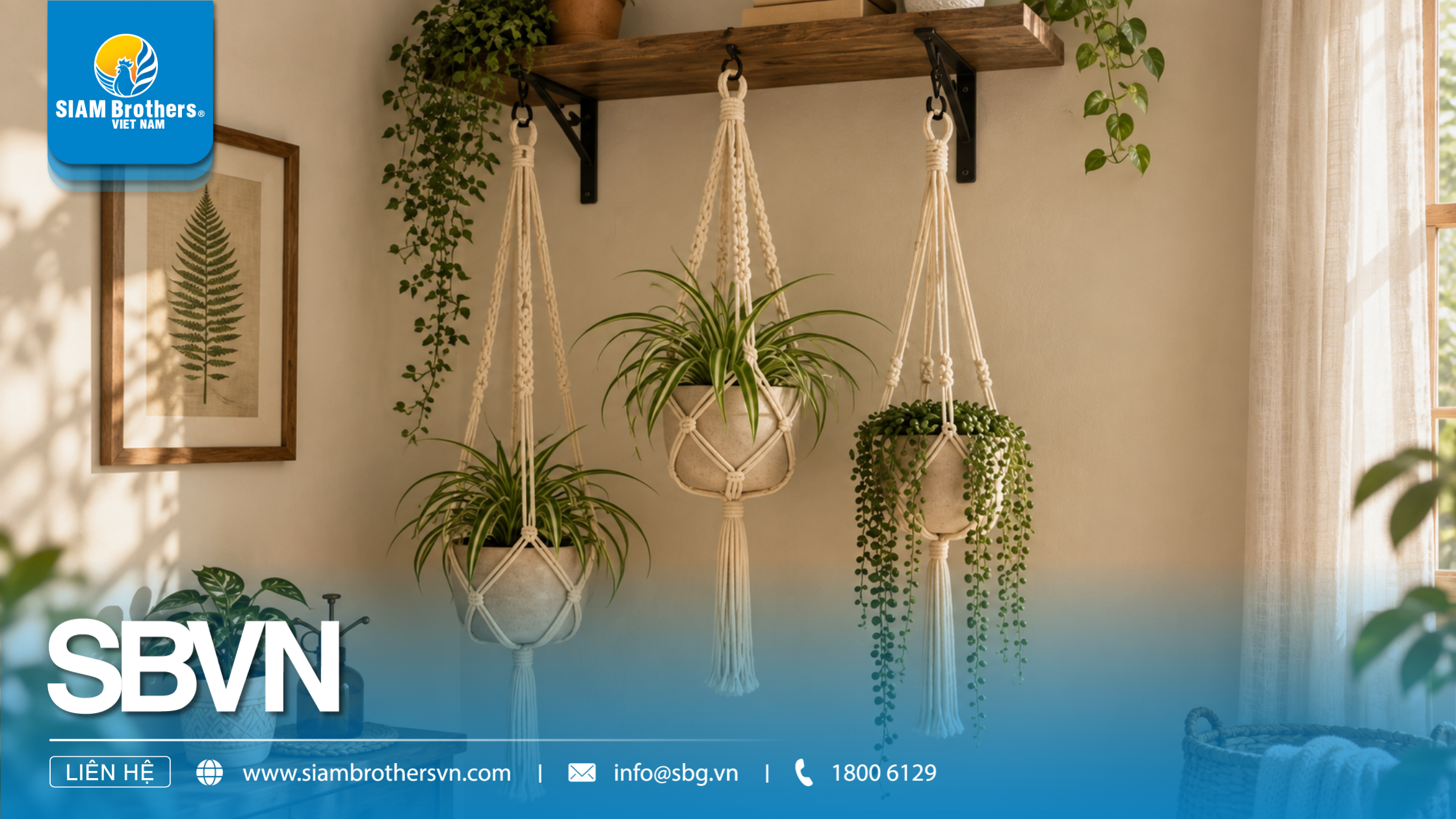 DIY bằng dây thừng: 5 vật dụng trang trí dễ làm tại nhà