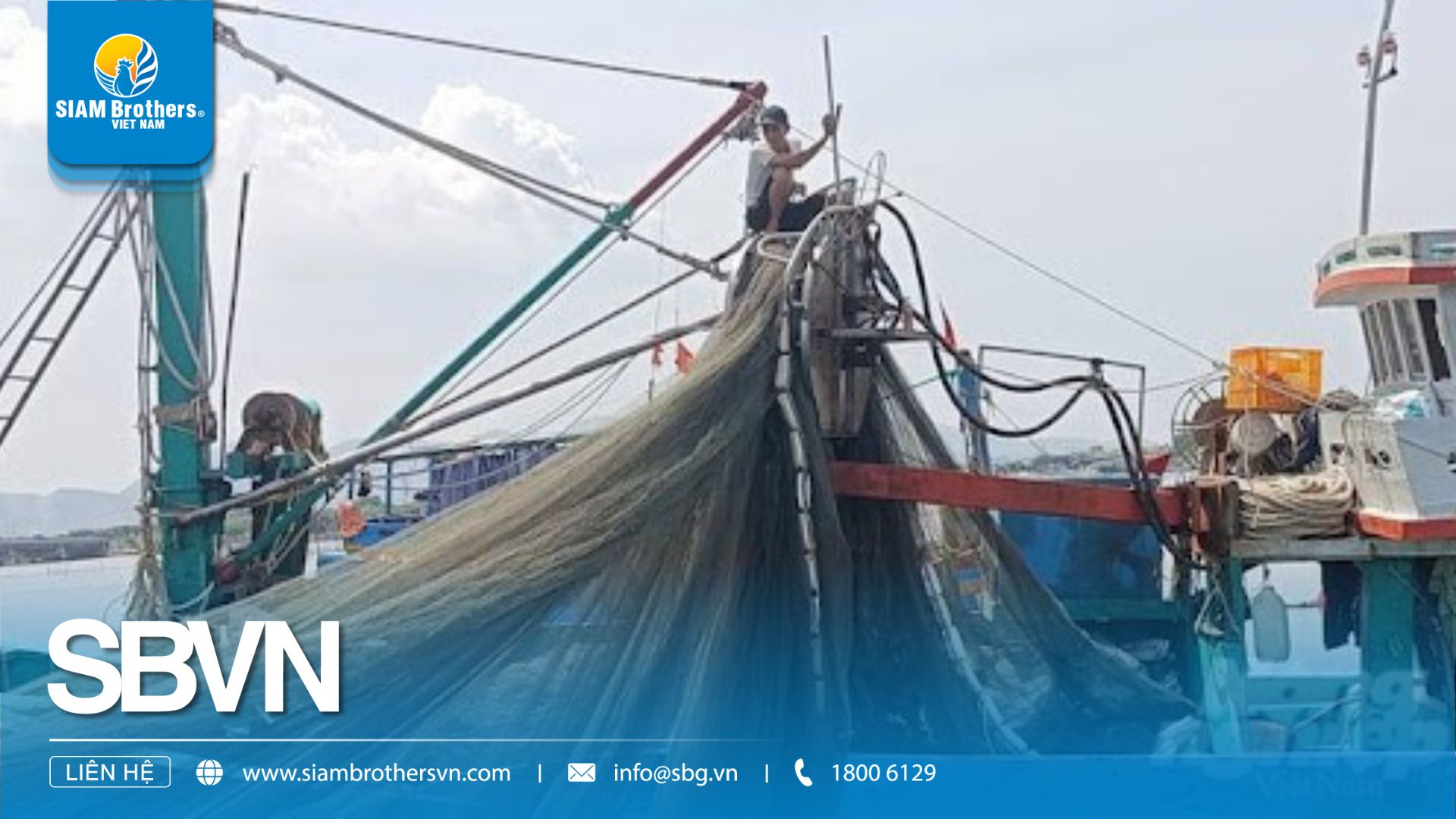 Dây thừng 8 tao – Sự lựa chọn số 1 cho máy tời thủy lực tàu đánh cá
