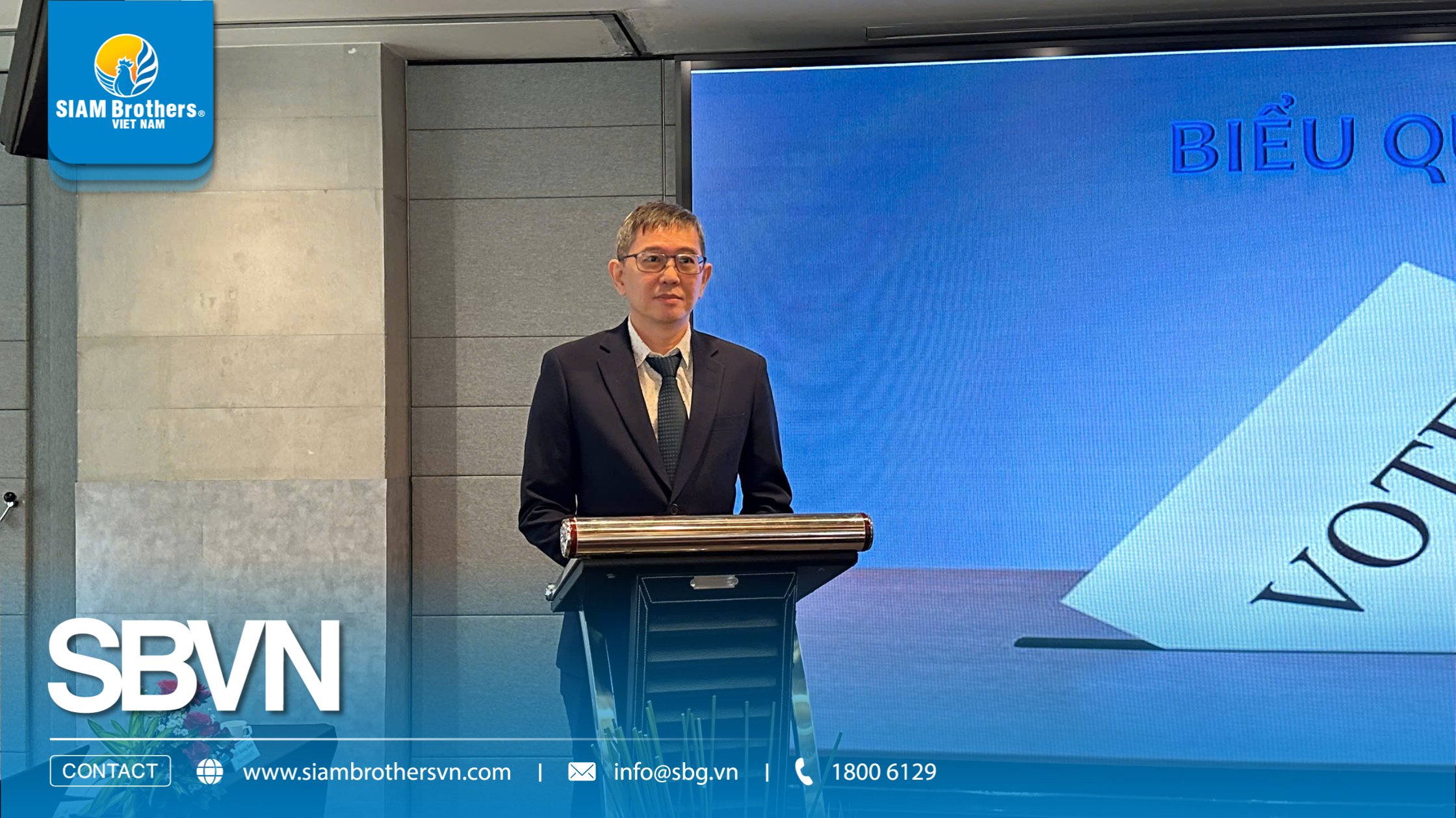 Đại hội đồng cổ đông thường niên 2026 của SIAM Brothers Việt Nam: Khẳng định nội lực doanh nghiệp và định hướng phát triển bền vững