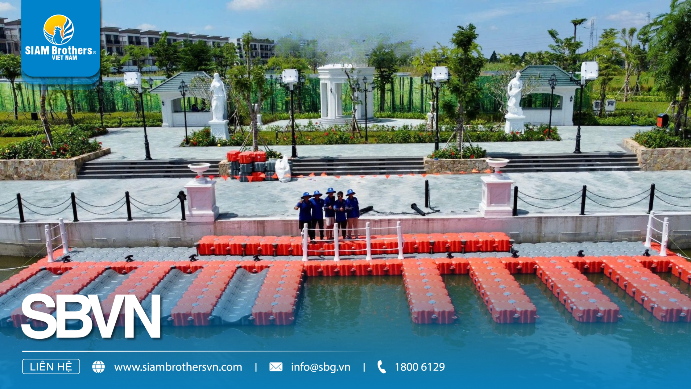 Bến đậu Jetski - Giải pháp neo đậu an toàn cho khu du lịch và bến tàu ven biển