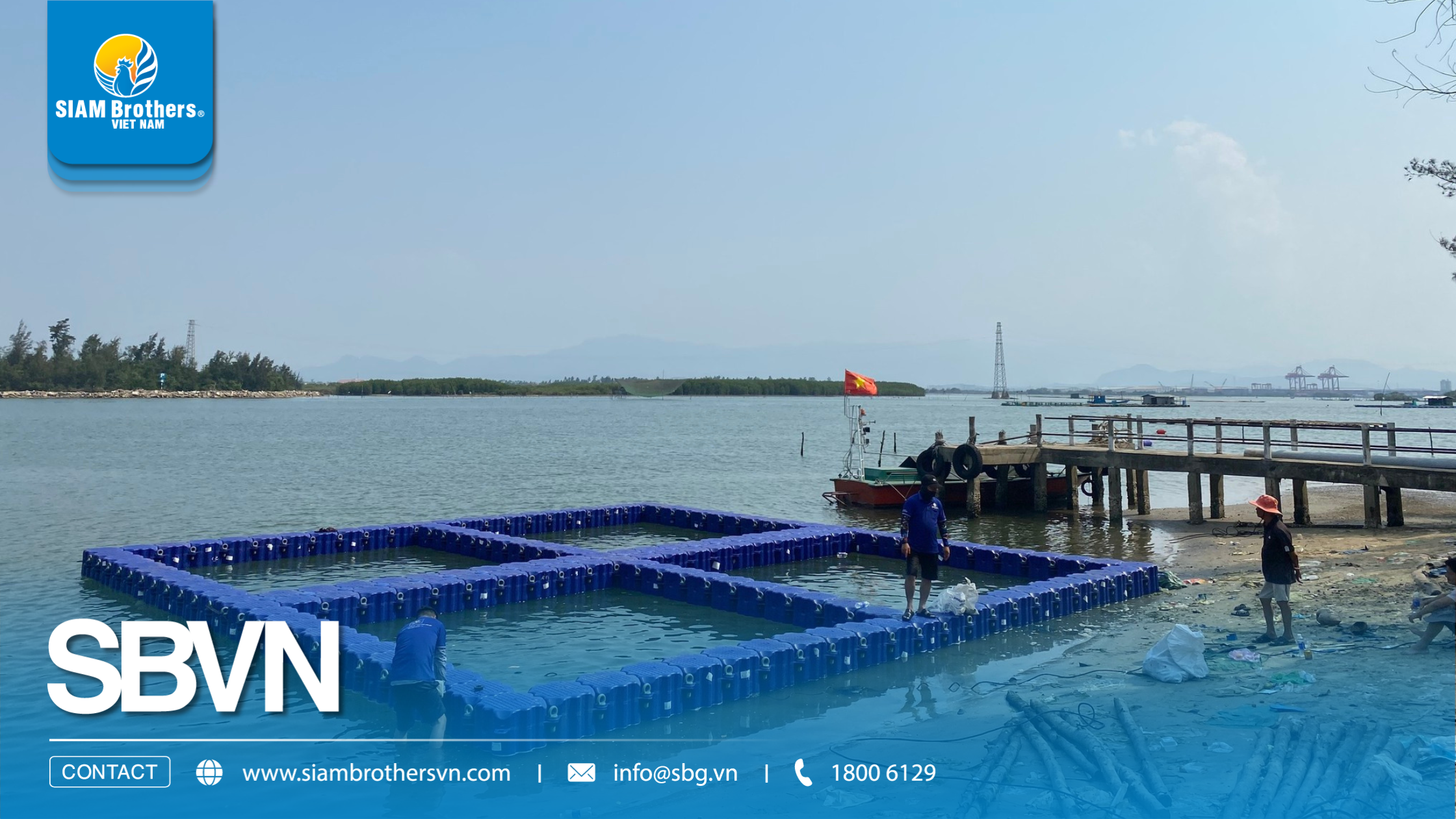 Các loại phao nổi phù hợp cho lồng bè nuôi cá trong mùa mưa bão