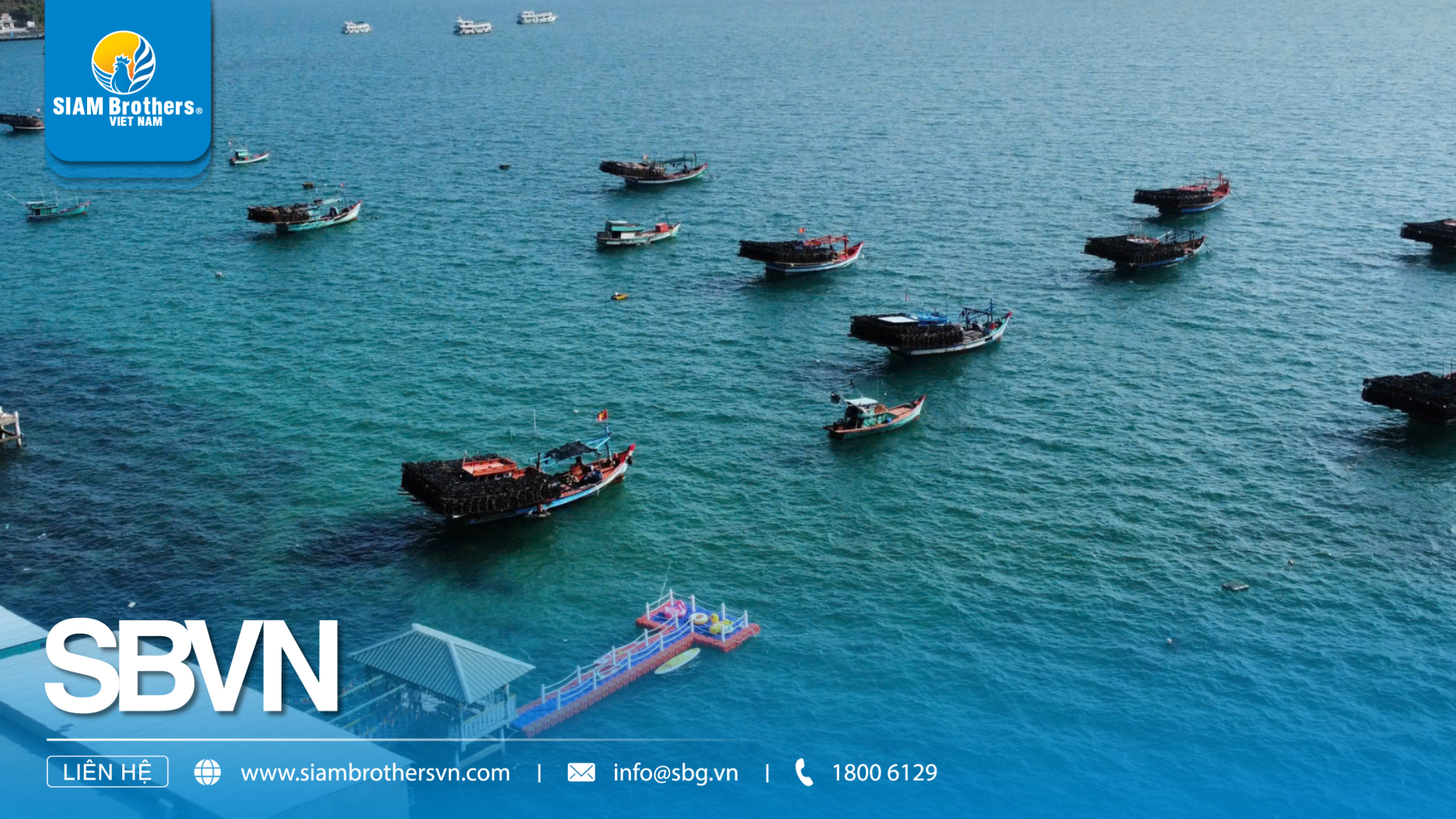 Kiến tạo du lịch tại Nam Du với dự án cầu phao HDPE nối biển