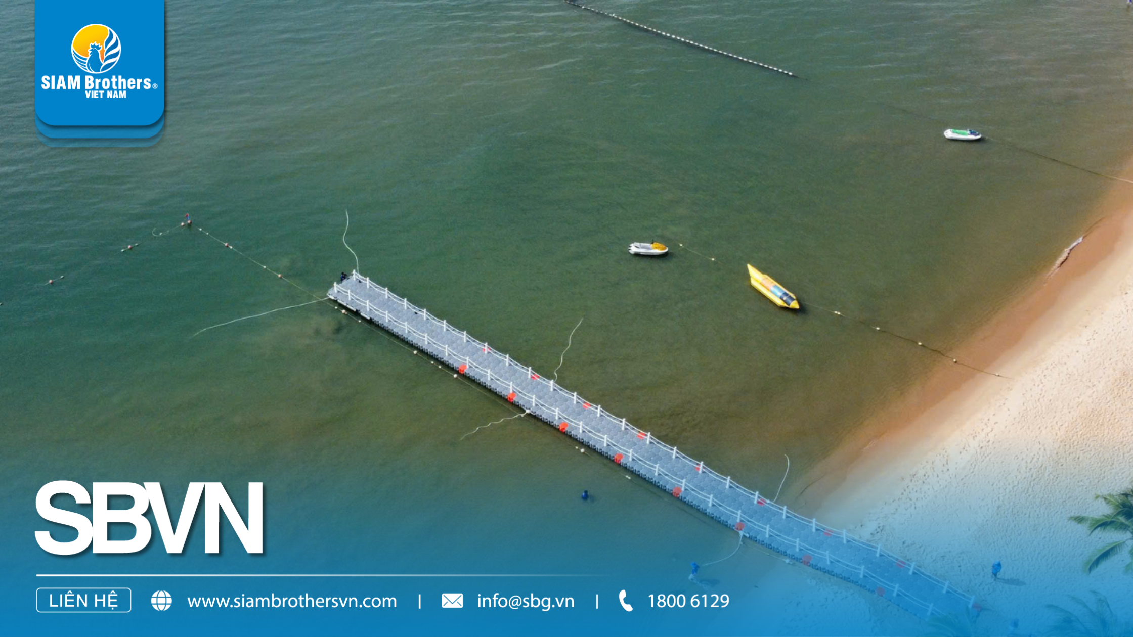 Cầu phao HDPE Bãi Trường - Giải pháp kết nối bền vững cho bãi biển dài nhất đảo ngọc Phú Quốc