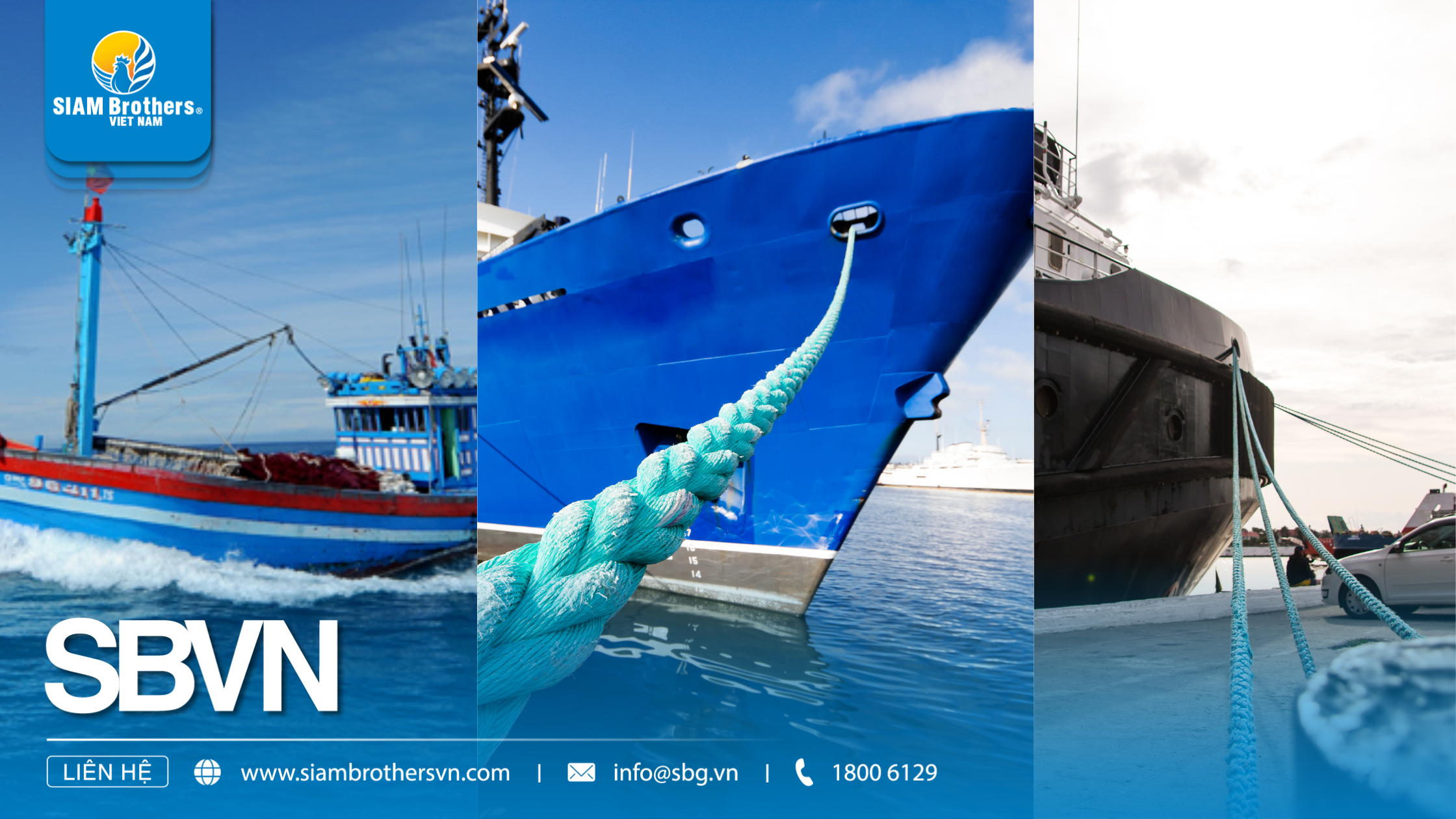 Dây buộc tàu PP vs Polyester vs Nylon — Loại nào tốt cho tàu đánh cá và tàu vận tải?