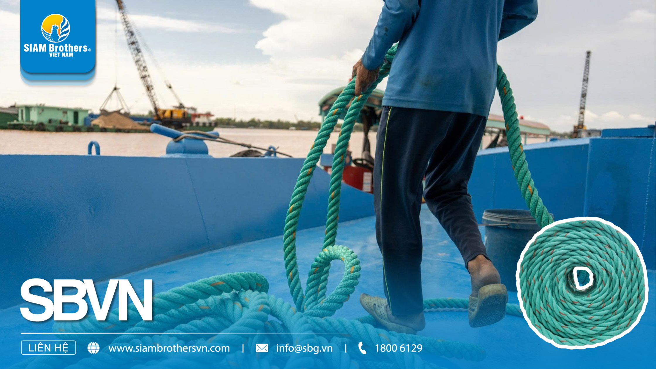 Dây Hàng Hải: Hướng Dẫn Chọn Loại Phù Hợp Cho Tàu Cá, Neo & Phao Lồng Bè