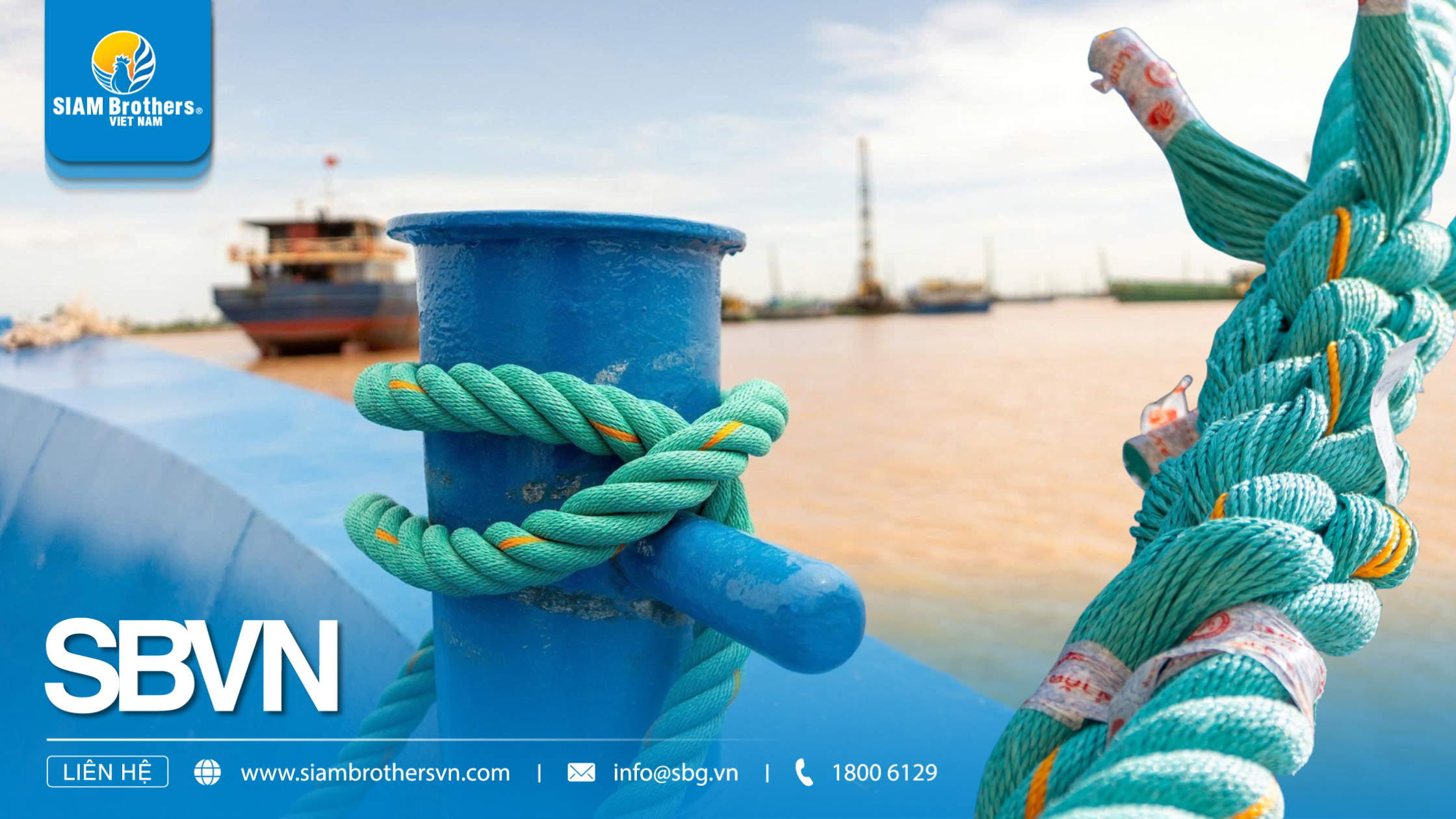 Dây neo an toàn: Hướng dẫn chọn, kiểm tra, bảo trì cho tàu cá & bè nuôi