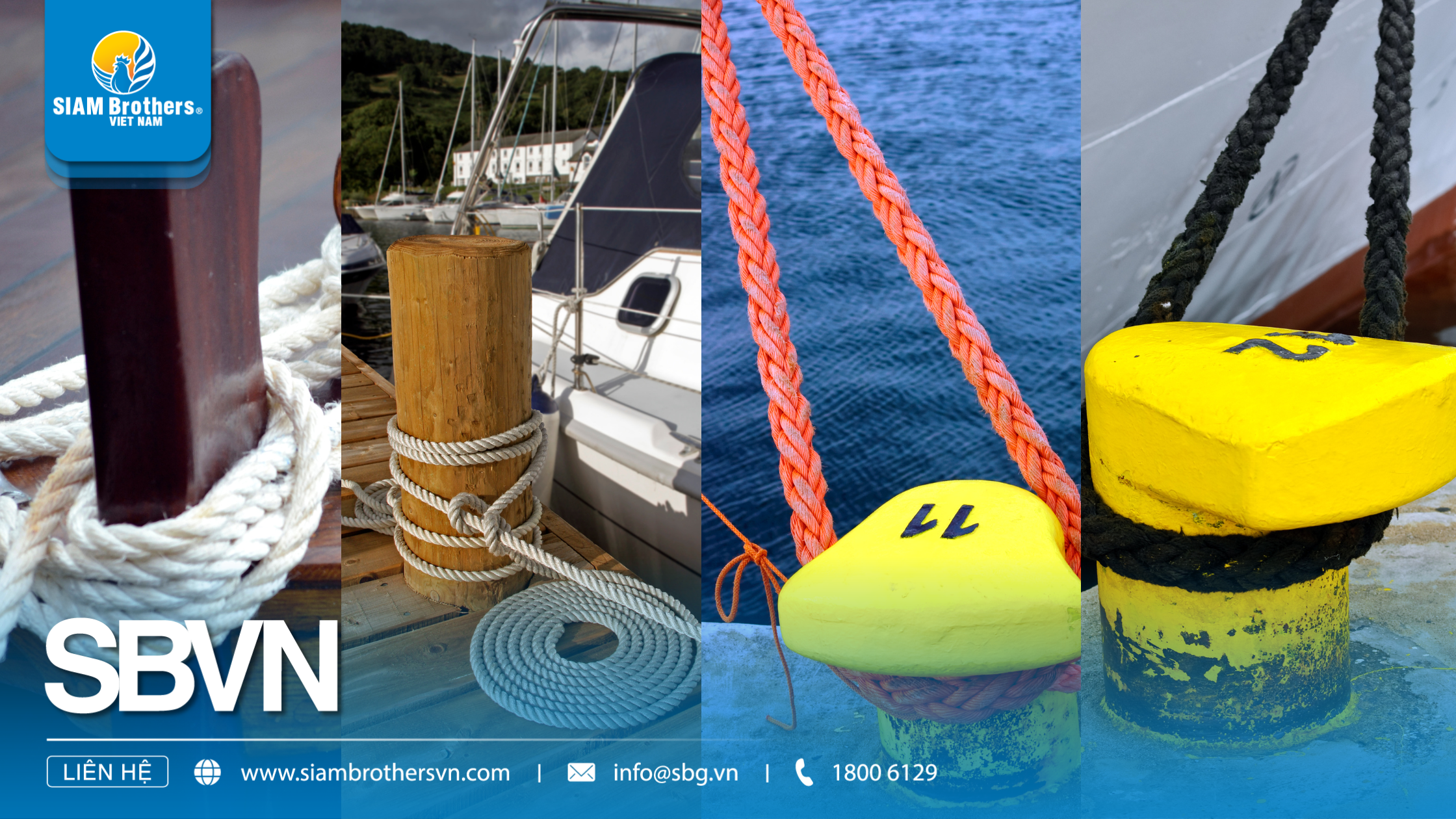 Dây neo an toàn: Hướng dẫn chọn, kiểm tra, bảo trì cho tàu cá & bè nuôi