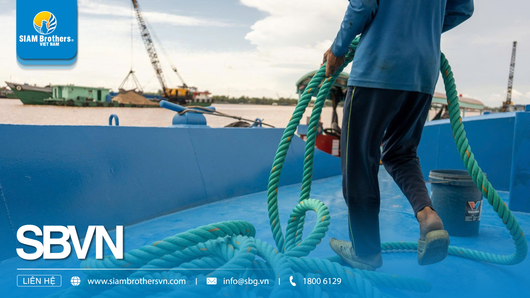 Dây neo an toàn: Hướng dẫn chọn, kiểm tra, bảo trì cho tàu cá & bè nuôi