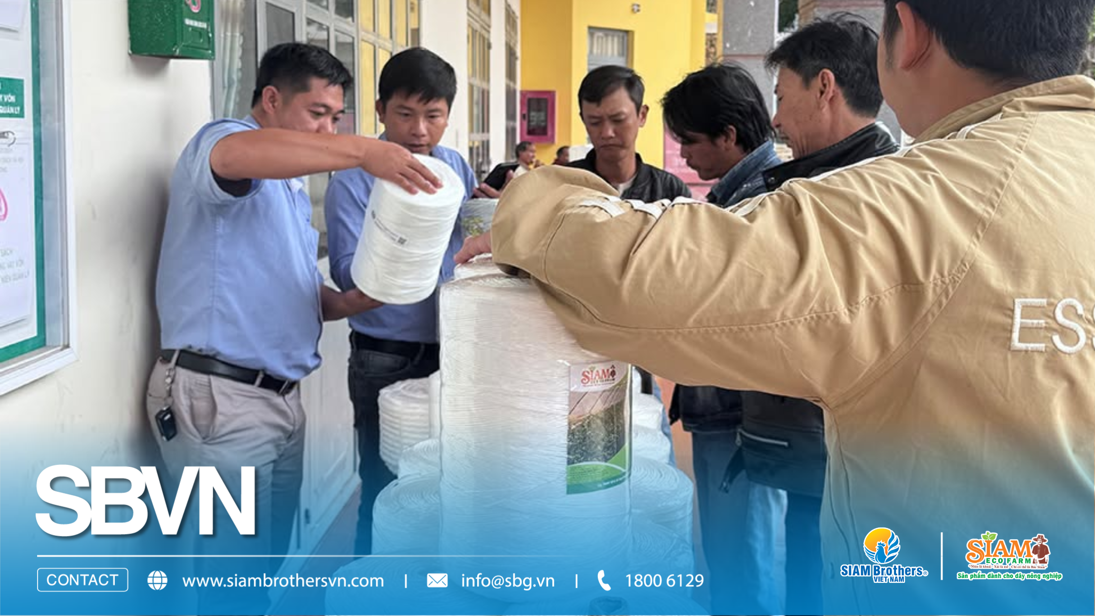 SIAM Brothers Việt Nam tổ chức chương trình tập huấn dây nông nghiệp công nghệ cao tại Lâm Đồng