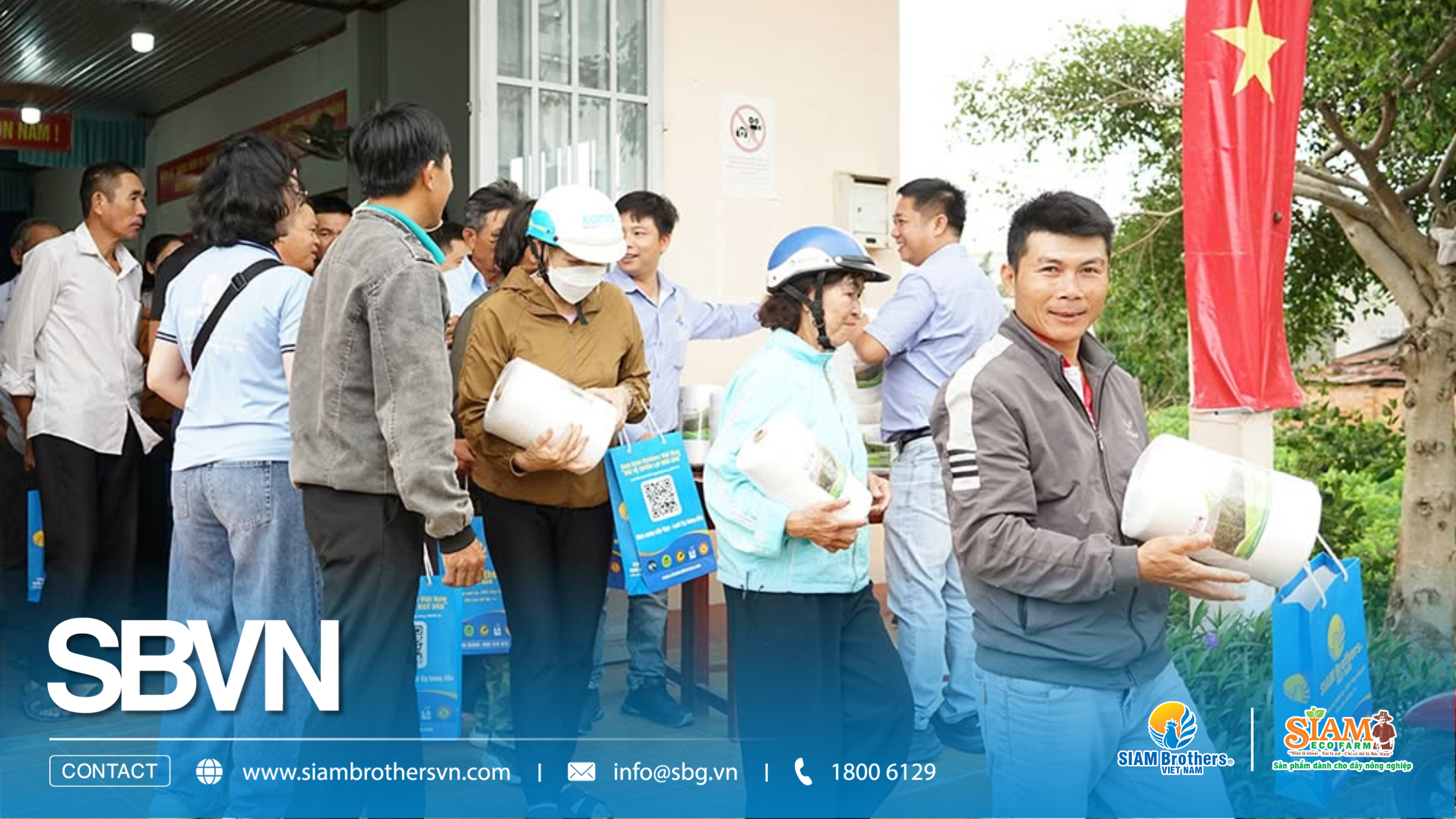 SIAM Brothers Việt Nam tổ chức chương trình tập huấn dây nông nghiệp công nghệ cao tại Lâm Đồng