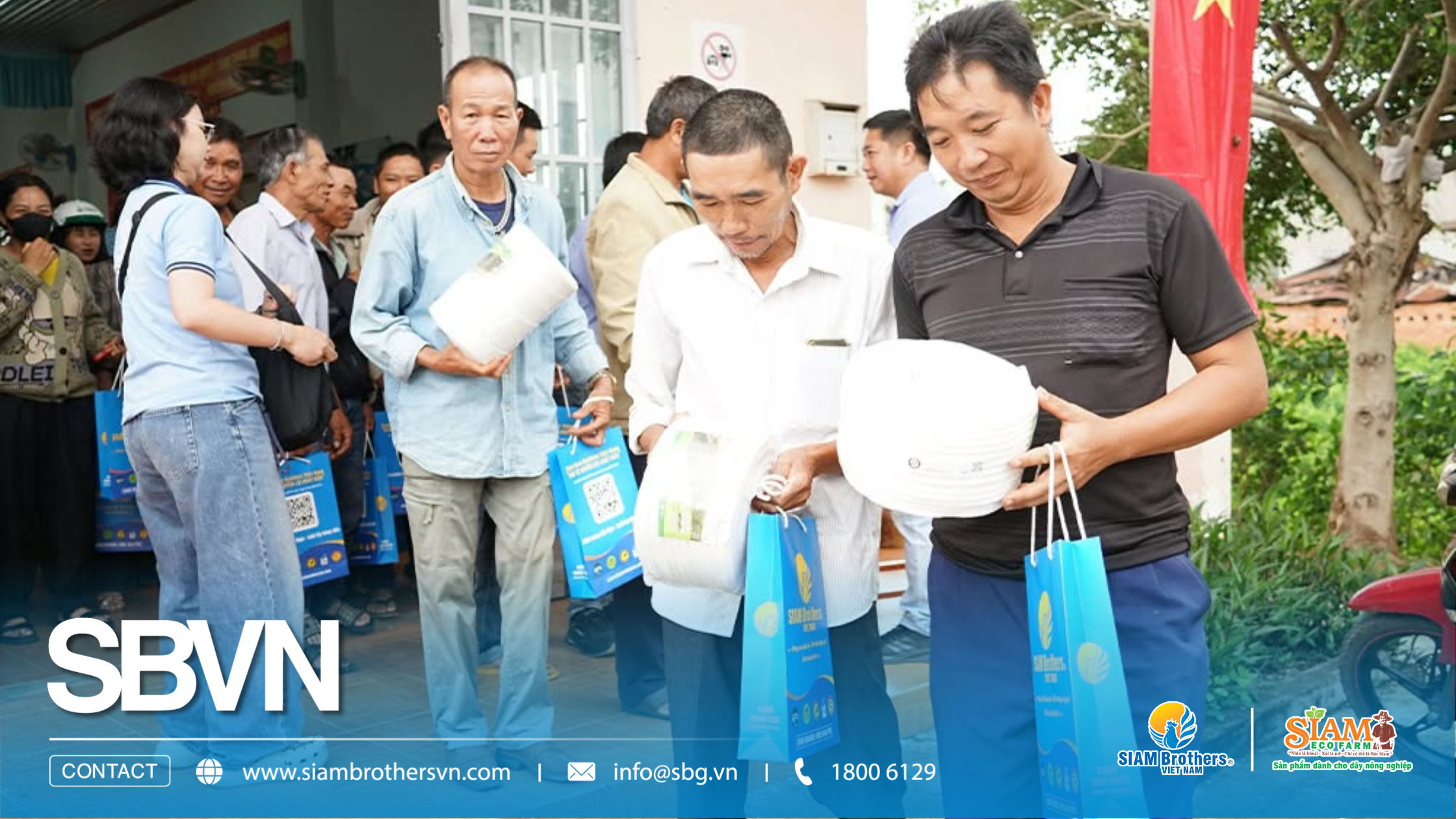 SIAM Brothers Việt Nam tổ chức chương trình tập huấn dây nông nghiệp công nghệ cao tại Lâm Đồng