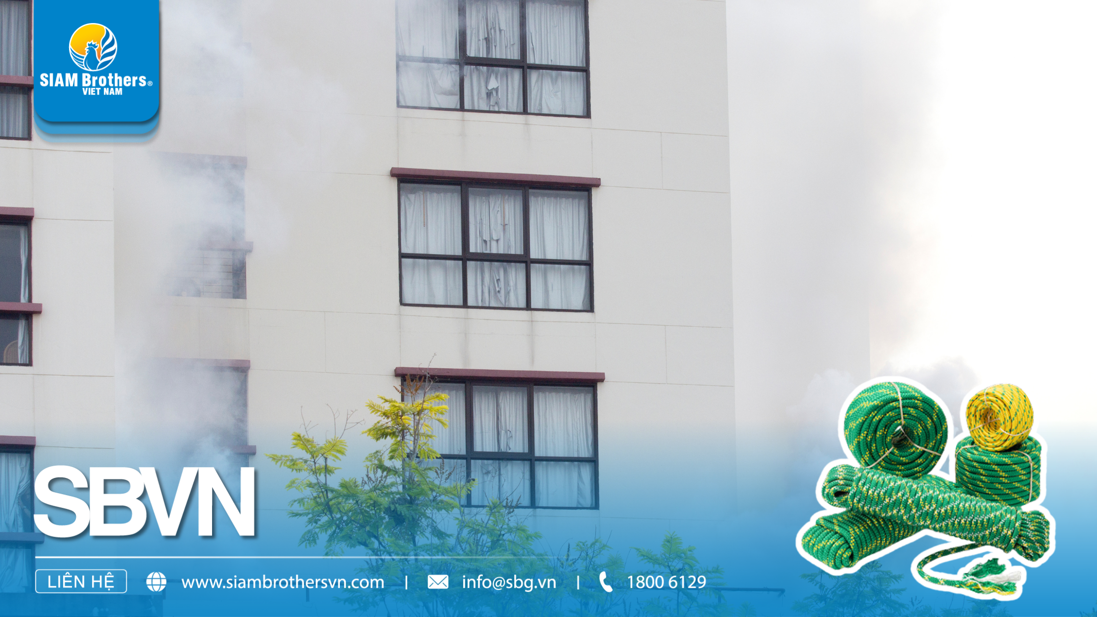 Hướng dẫn chọn mua dây thừng chống cháy cho tàu cá, cứu hộ và nhà máy