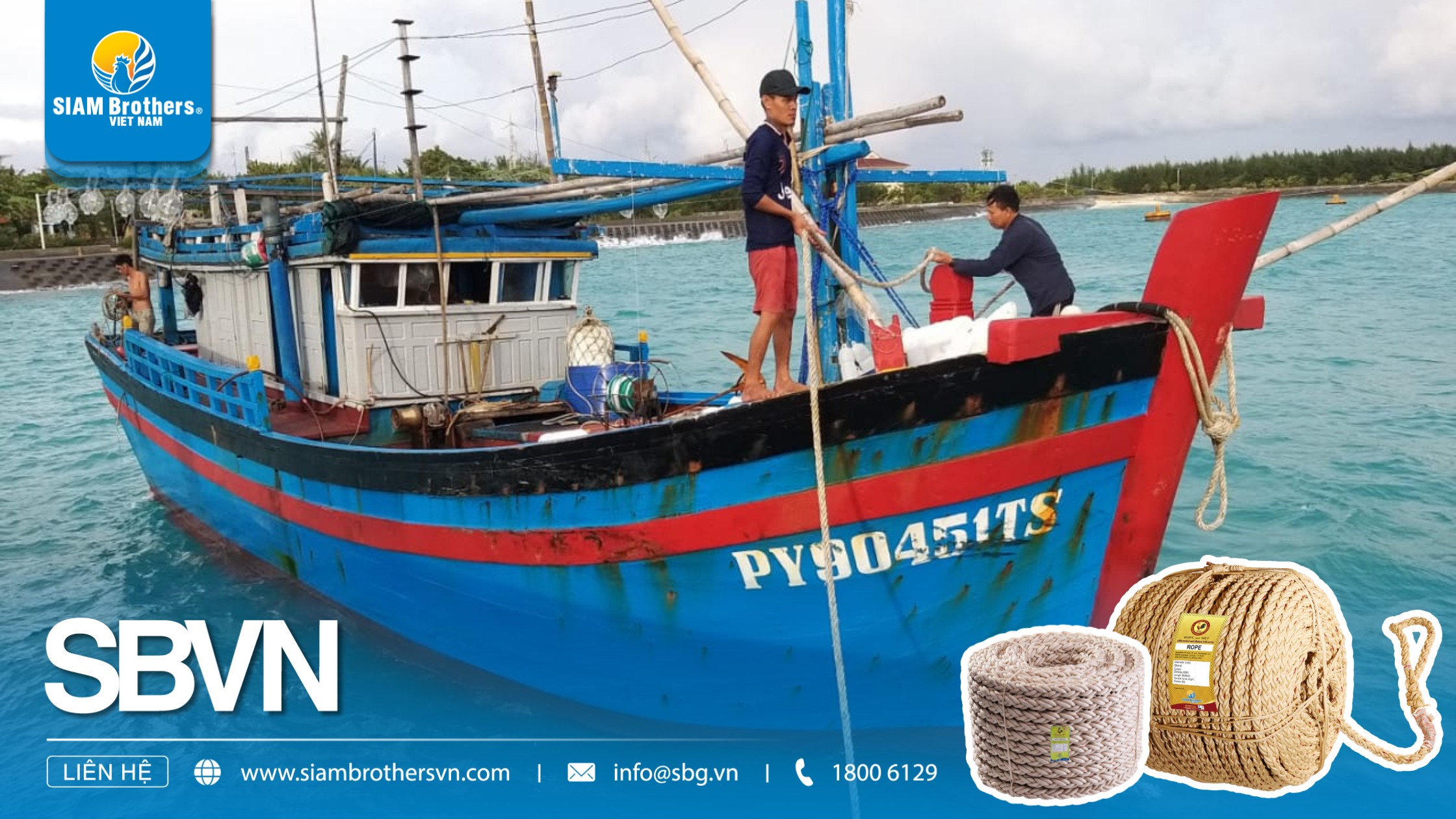 TOP 5 yếu tố cần biết trước khi đầu tư dây thừng đánh cá cho tàu thuyền