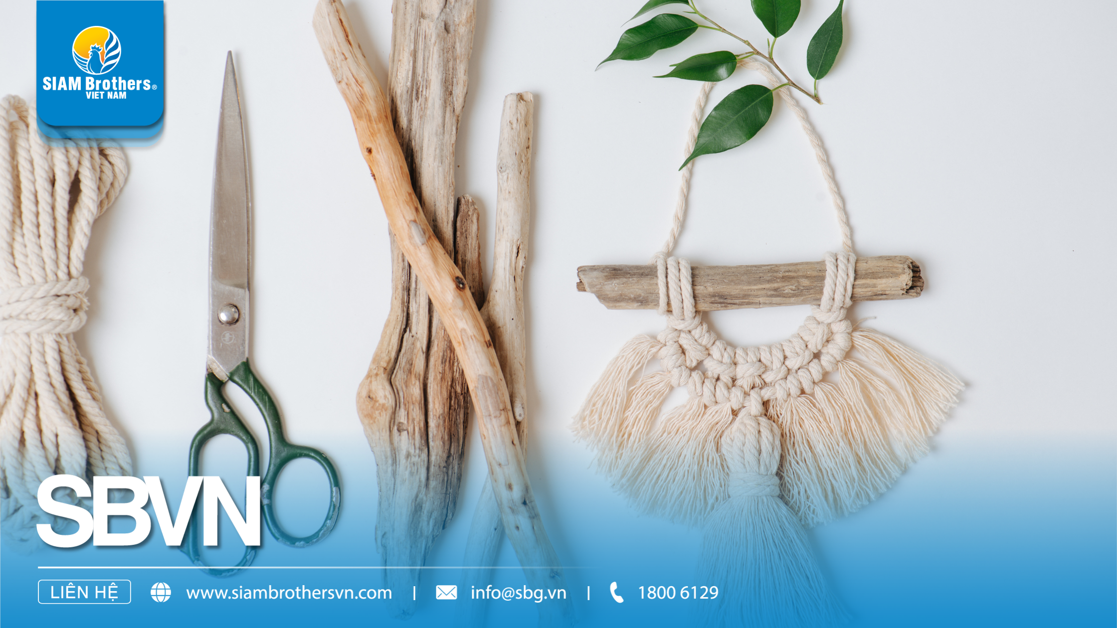 Dây thừng macrame là gì? Công dụng và các loại dây phổ biến nhất