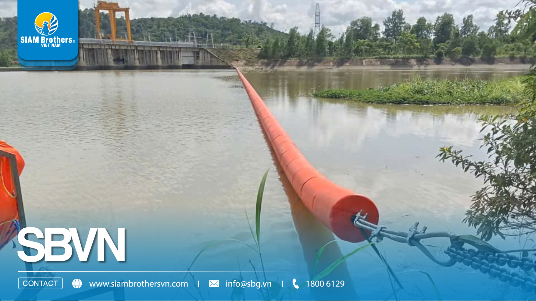 Dự án Phao chắn rác thủy điện Đắk Lắk: Giải pháp bảo vệ công trình từ khâu khảo sát đến chuyển giao kỹ thuật