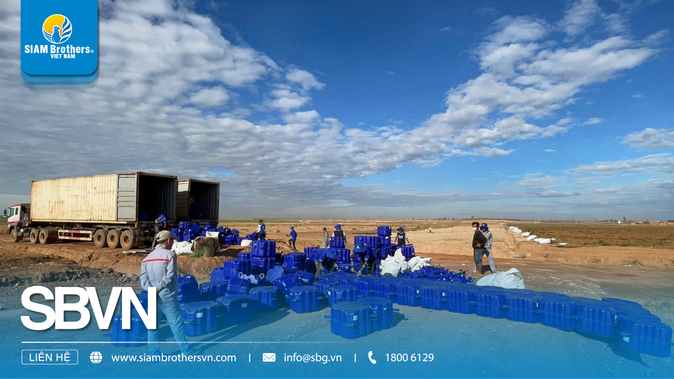 Dự án 20 ô phao lồng bè HDPE tại Campuchia – Giải pháp cách mạng cho bè nuôi cá hiện đại