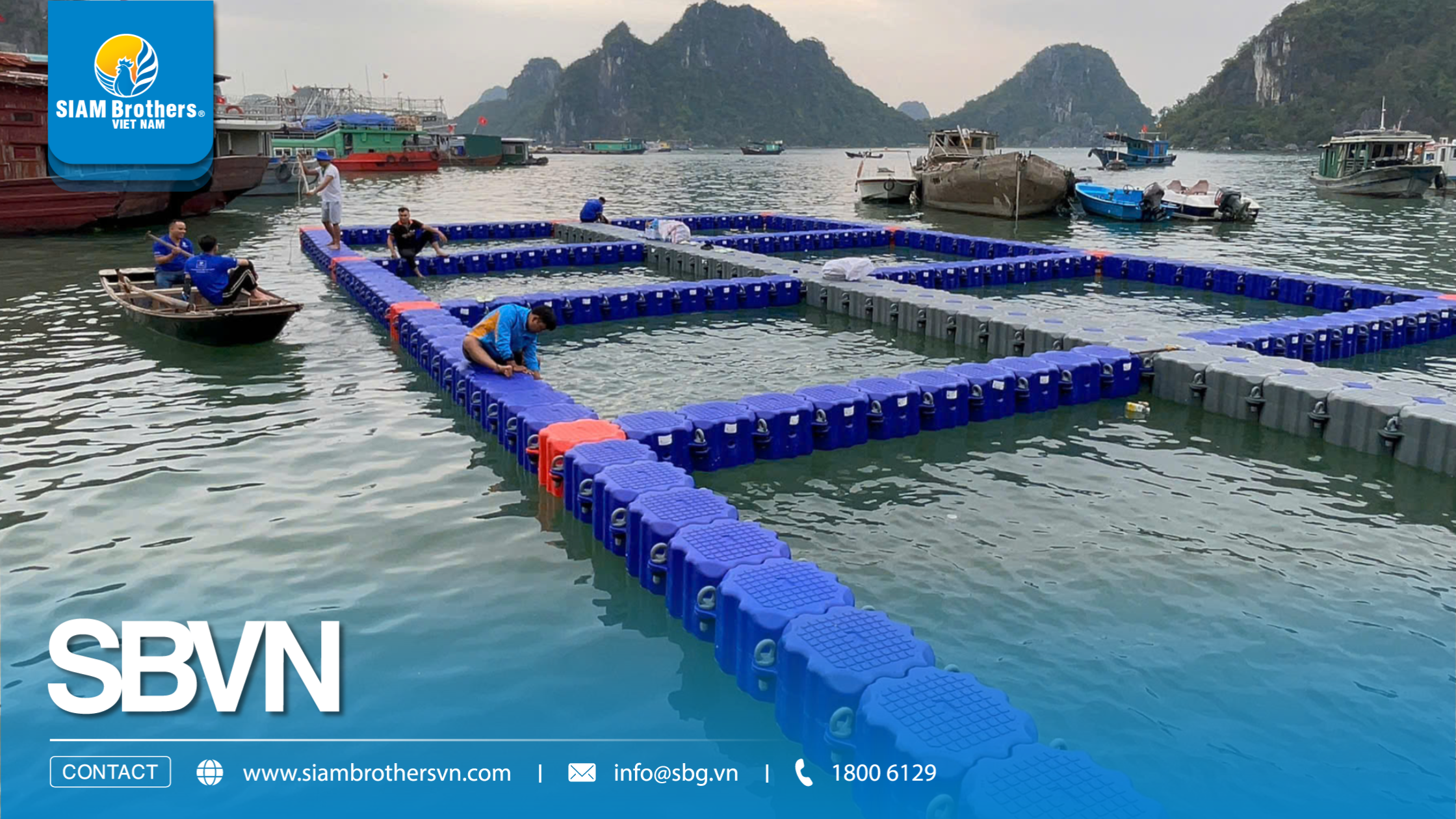 Giá phao nổi HDPE mới nhất - Báo giá theo kích thước và ứng dụng thực tế