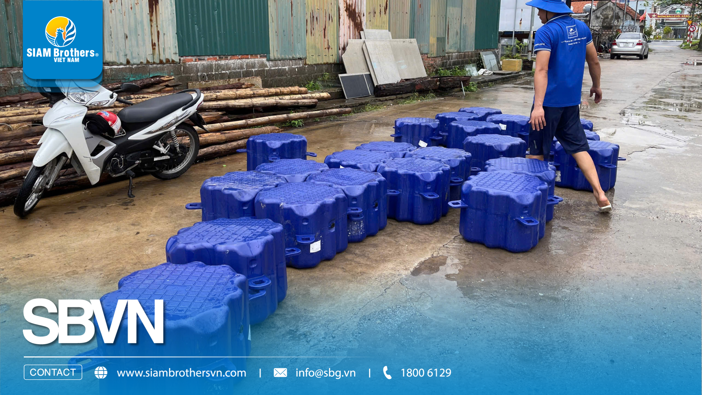 Cách tính số lượng phao HDPE cho một hệ thống lồng bè nuôi cá 