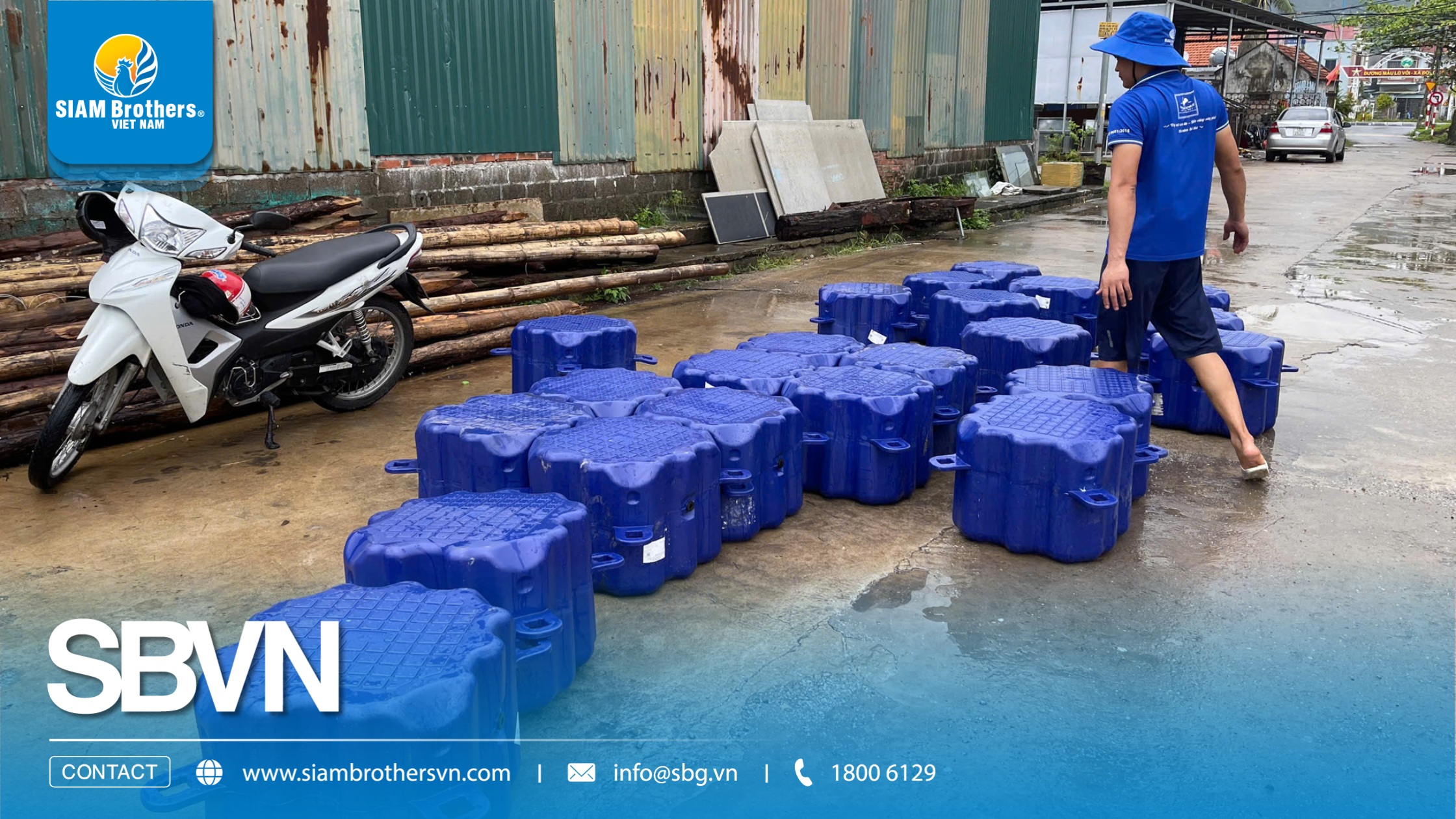 Dự án lồng bè phao HDPE Quảng Ninh: Mô hình 4 ô đôi bền vững 10-15 năm