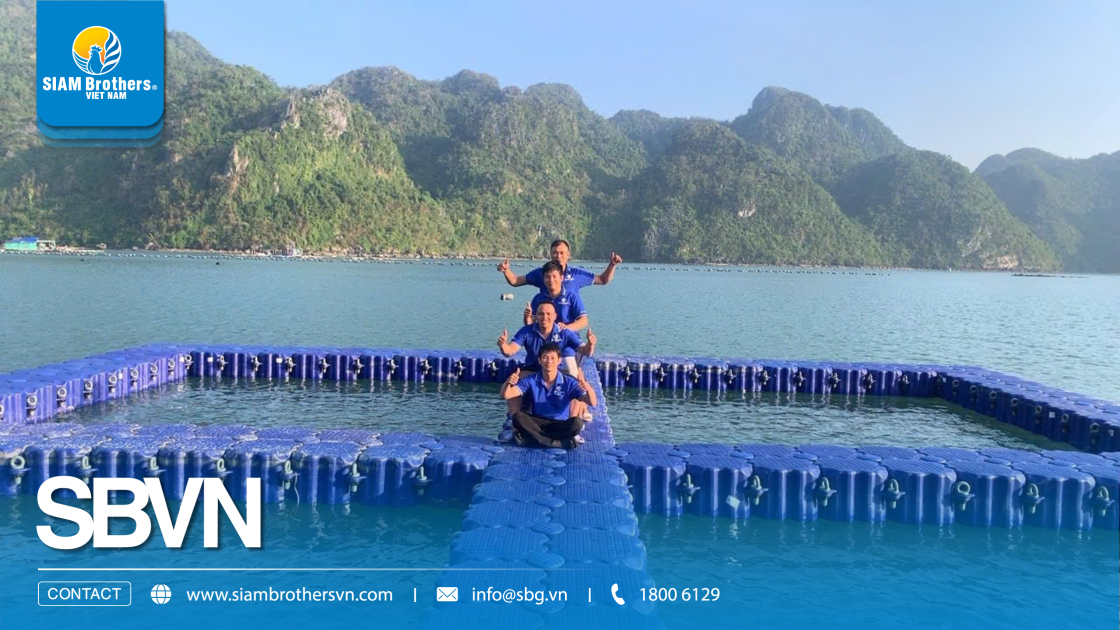 Dự án lồng bè phao HDPE Quảng Ninh: Mô hình 4 ô đôi bền vững 10-15 năm