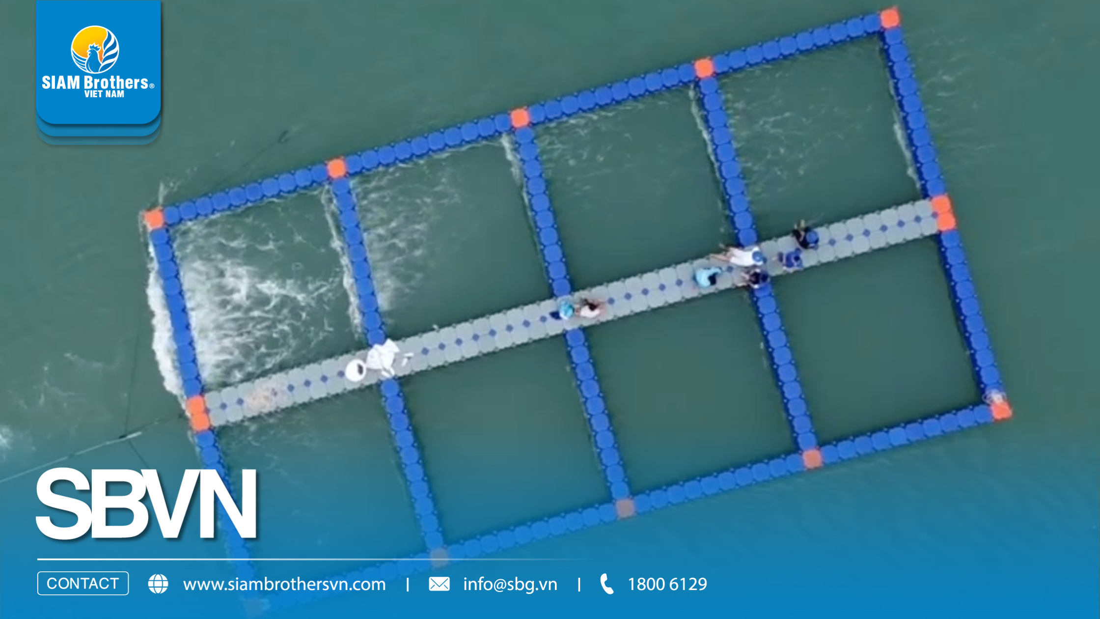 [Quảng Ninh] Hạ thủy dự án 8 ô lồng bè phao HDPE - Giải pháp nuôi trồng bền vững