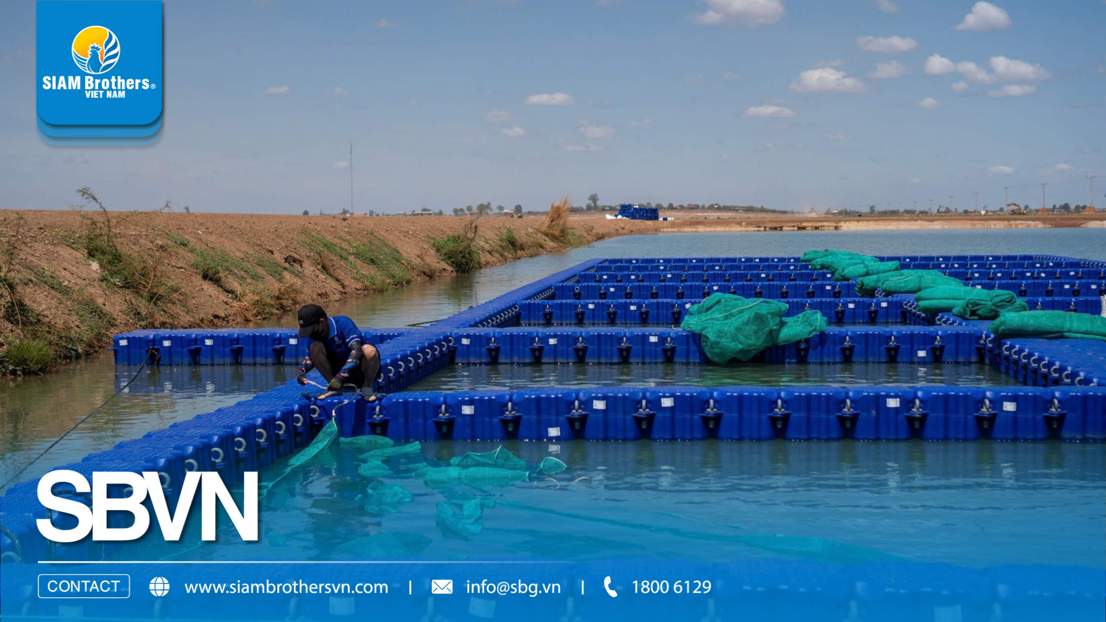 Mô hình nuôi tôm công nghệ cao sử dụng phao HDPE có ưu điểm gì?