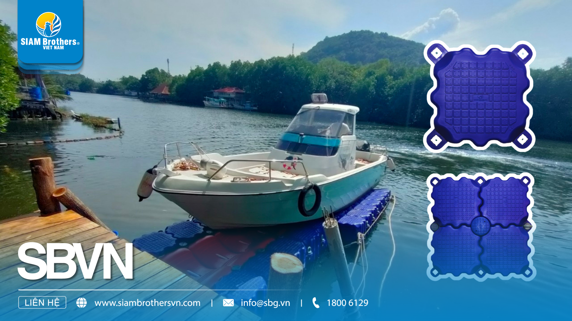 Hướng dẫn lựa chọn và lắp đặt phao đậu ca nô đúng kỹ thuật 