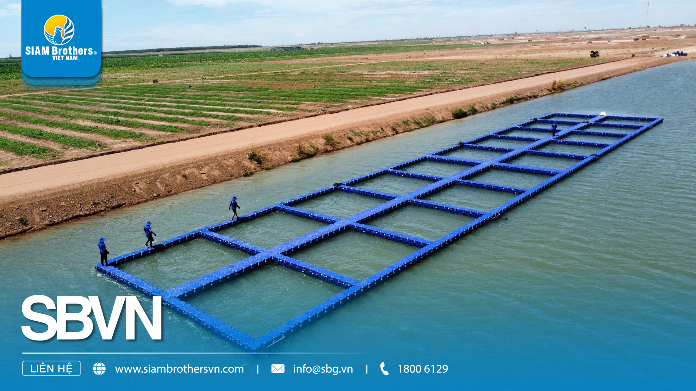 5 Lý do phao nhựa nổi HDPE là giải pháp tối ưu cho mô hình nuôi cá hiện đại