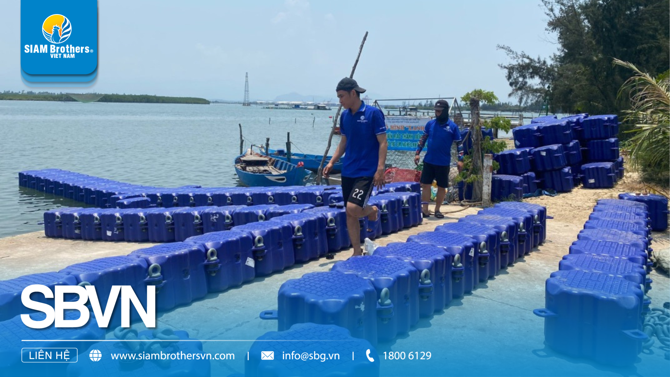 Phao nhựa nổi nuôi thủy sản là gì? Cấu tạo, công dụng và báo giá mới nhất 