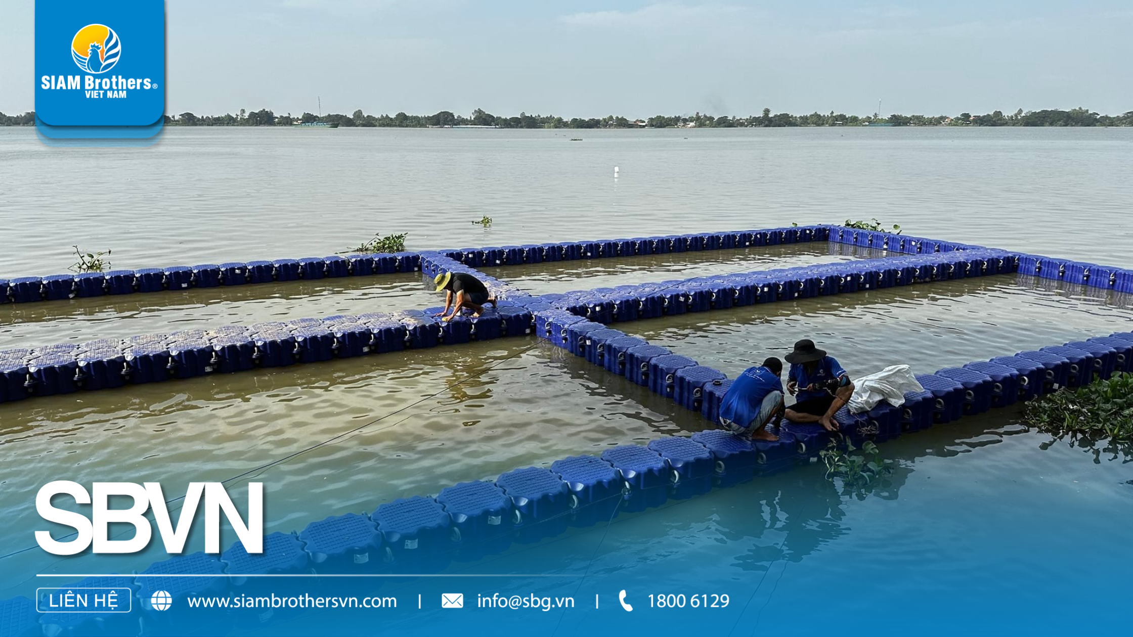 Phao nhựa nổi nuôi thủy sản là gì? Cấu tạo, công dụng và báo giá mới nhất