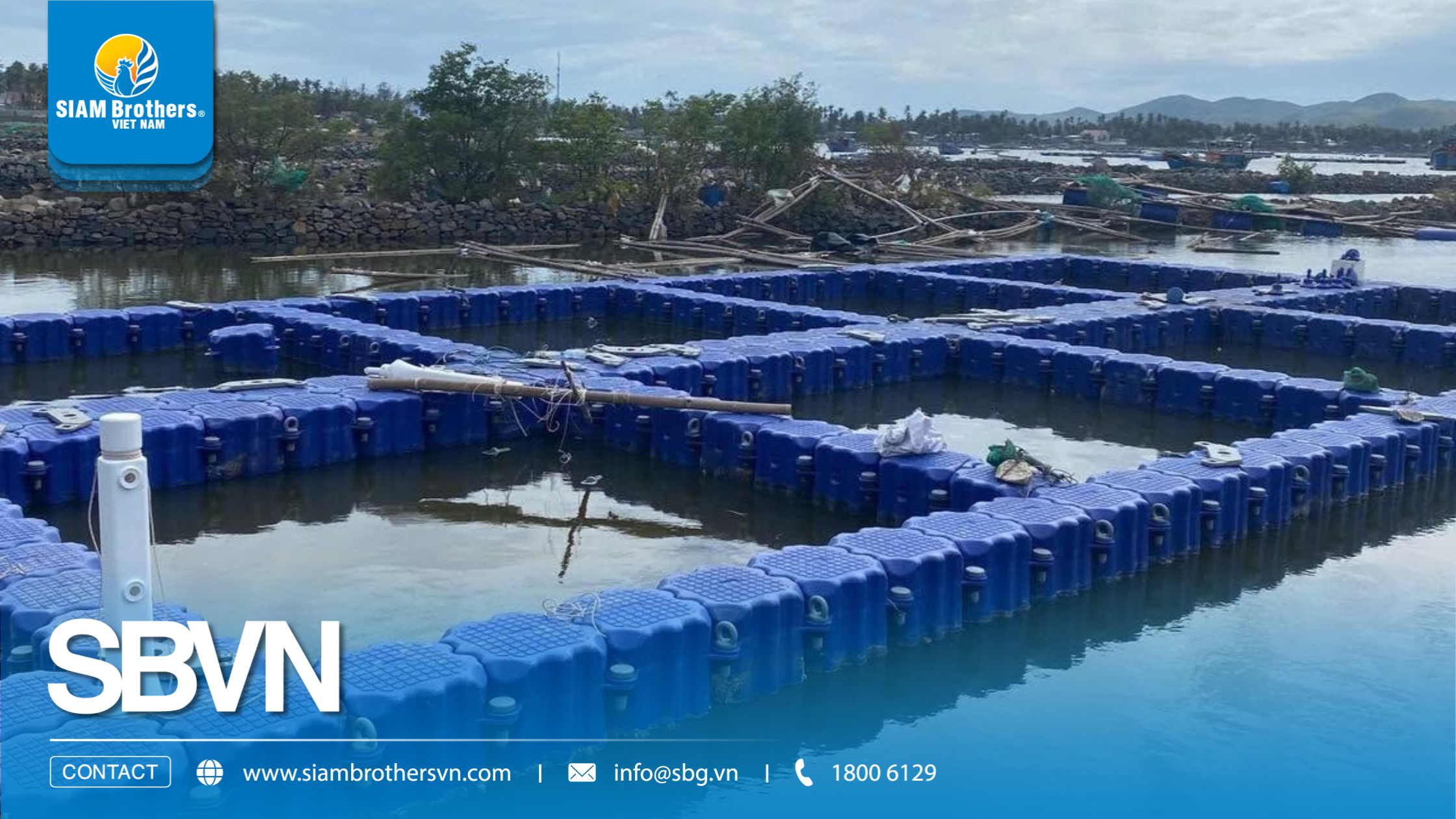 Phao nổi HDPE đa năng có thể tháo rời, thay từng module khi hư hỏng không?