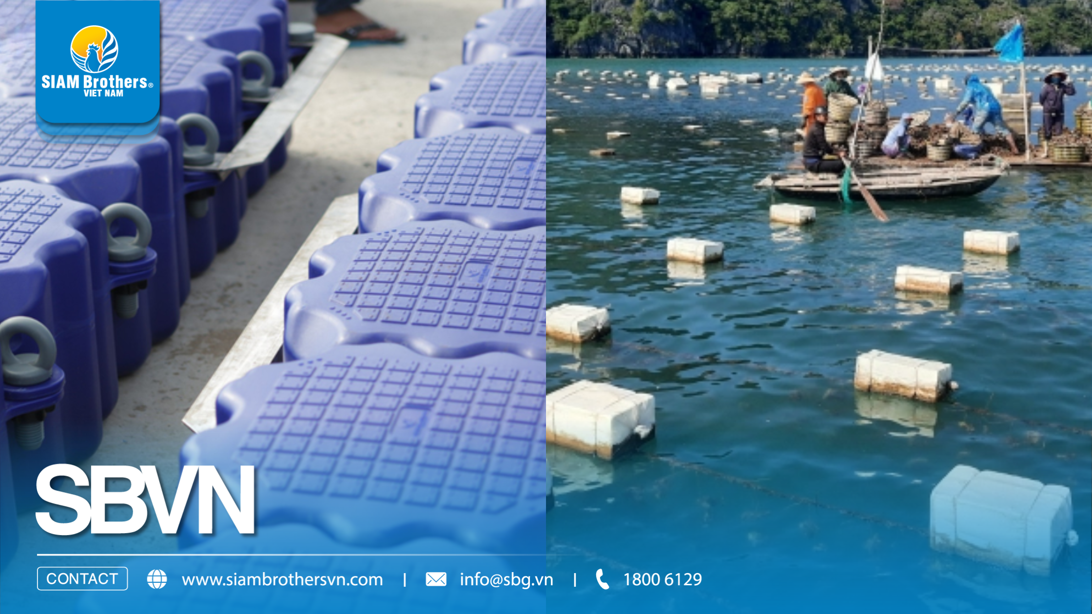 Phao nổi lắp ghép HDPE với phao xốp: Giải pháp nào tiết kiệm hơn sau 3 năm?