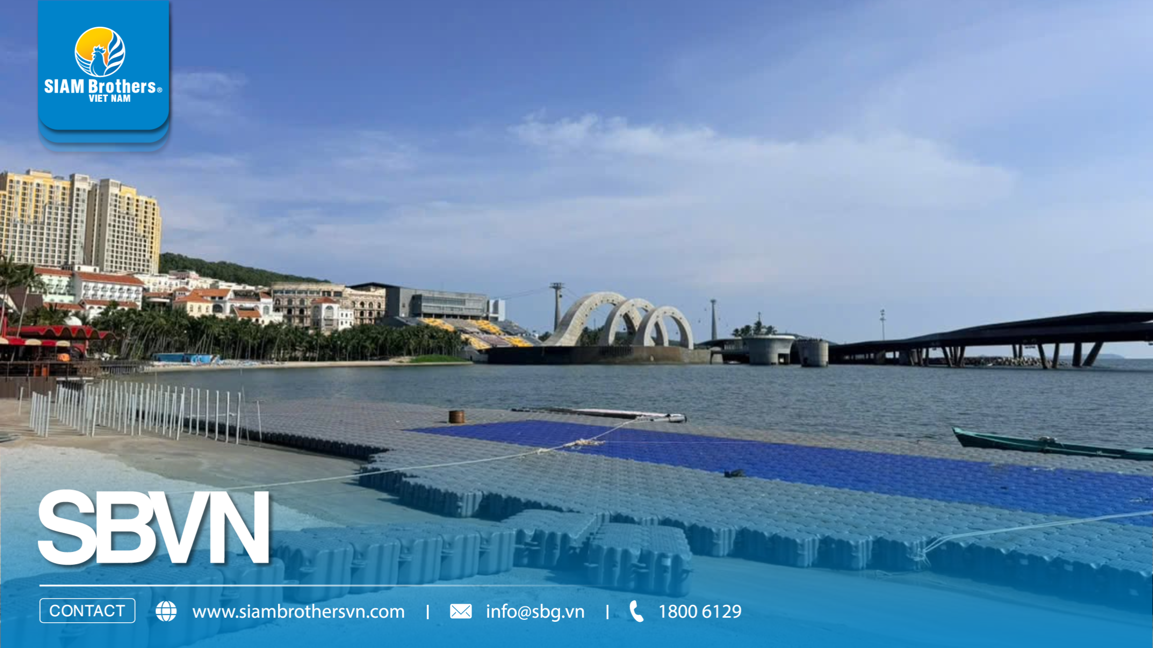 Phao nổi trên mặt nước dùng làm cầu nổi, bến tàu và sàn nổi: Cần lưu ý gì?