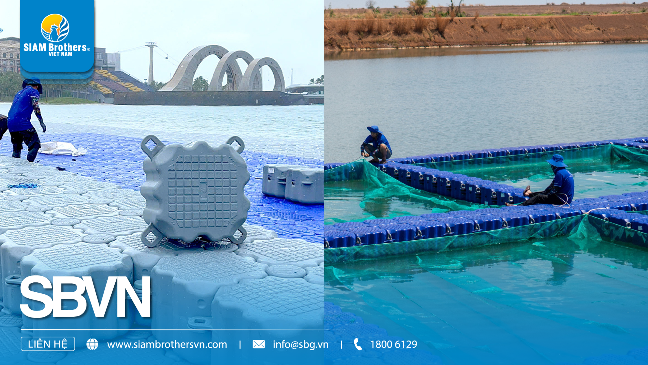 Phao nổi trên sông — Hướng dẫn chọn loại (HDPE, composite, phao xốp) cho từng mục đích