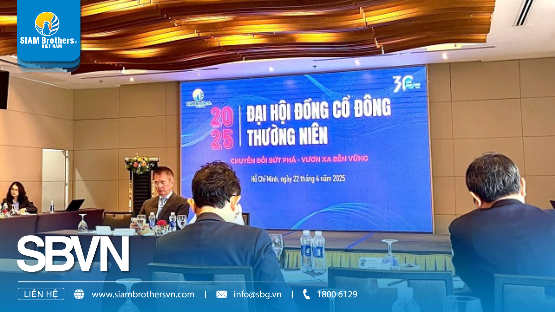 SIAM Brothers Việt Nam – Hành trình 30 năm phát triển bền vững cùng ngành ngư nghiệp và nông nghiệp Việt Nam