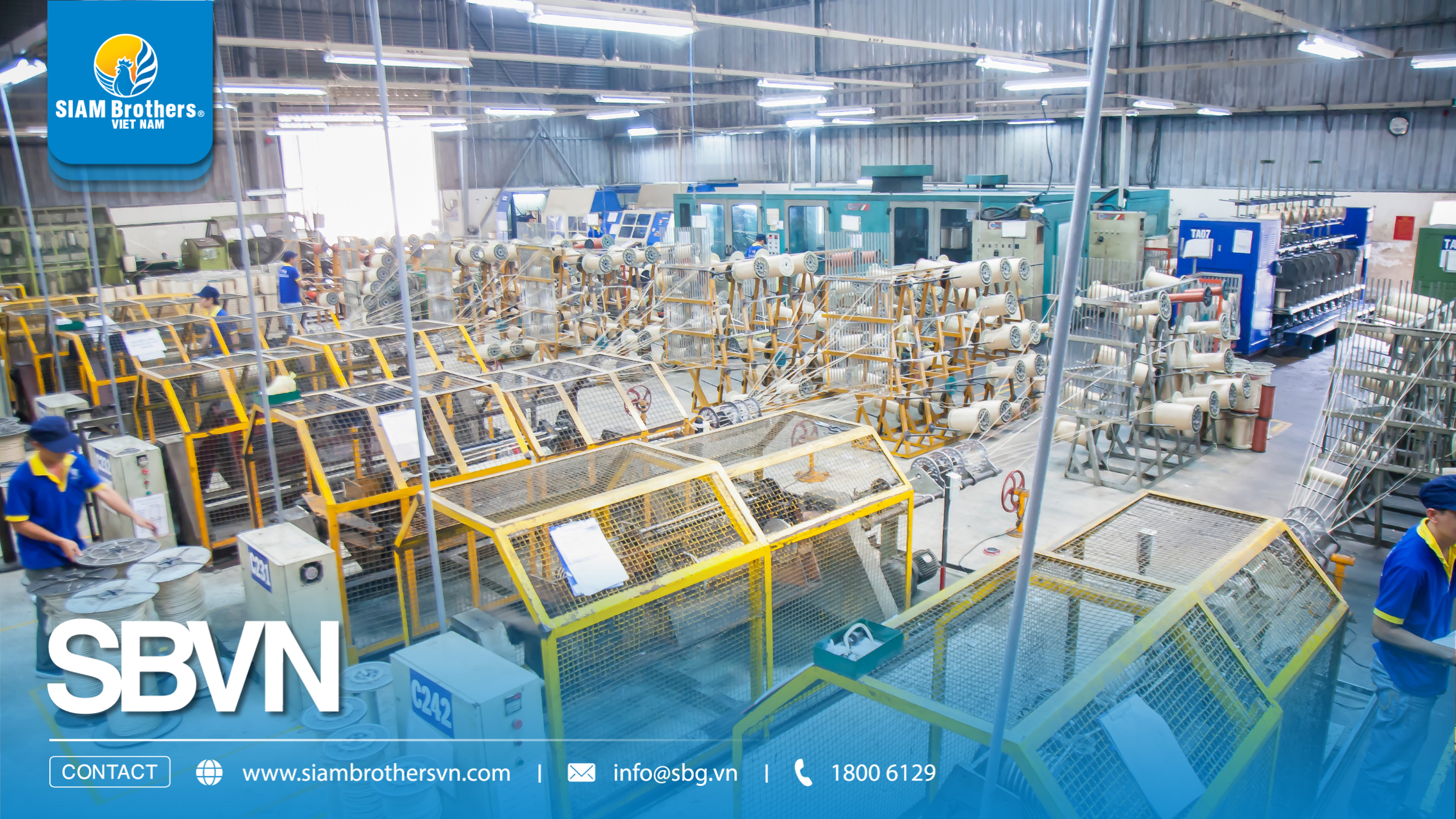 SIAM BROTHERS GLOBAL - Năng lực sản xuất tại Việt Nam, kết nối chuỗi cung ứng toàn cầu