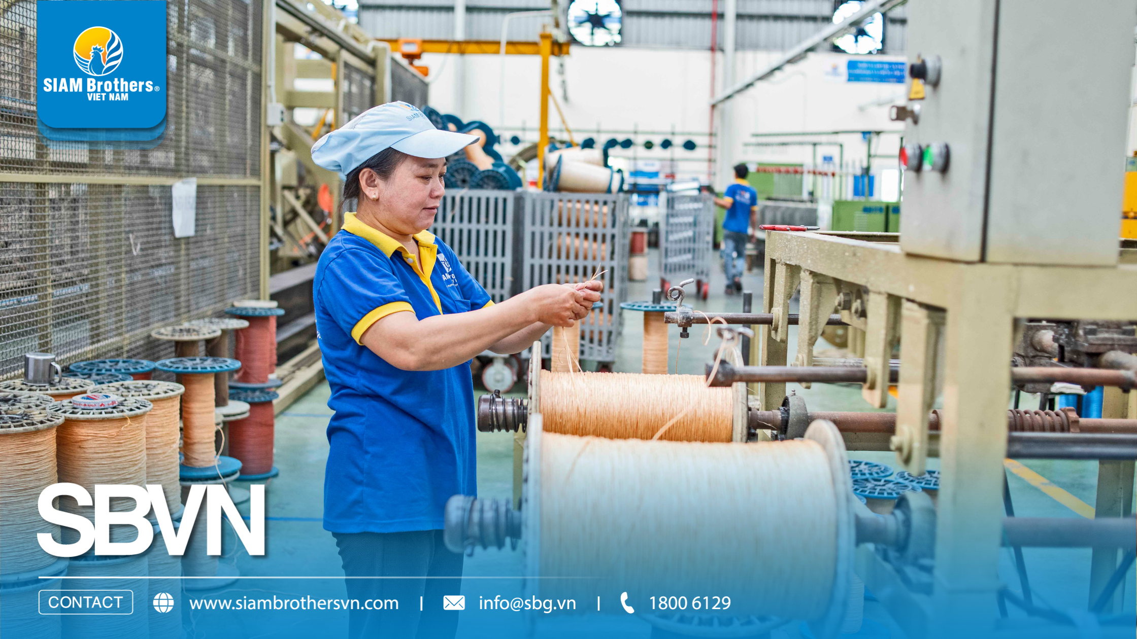 SIAM BROTHERS GLOBAL - Năng lực sản xuất tại Việt Nam, kết nối chuỗi cung ứng toàn cầu