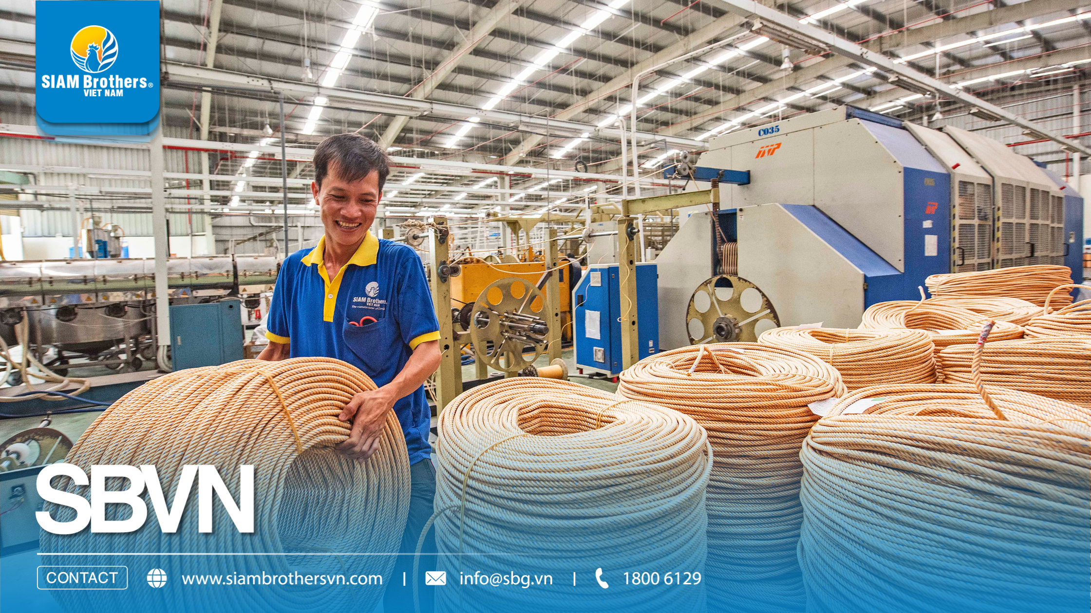 SIAM BROTHERS GLOBAL - Năng lực sản xuất tại Việt Nam, kết nối chuỗi cung ứng toàn cầu