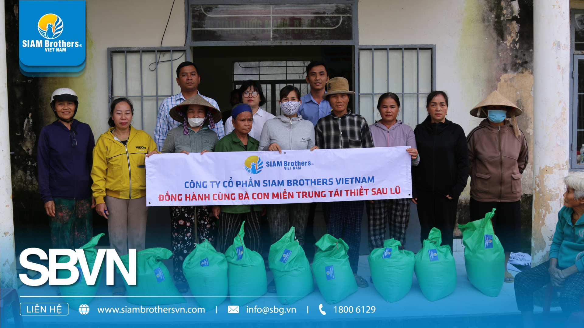 SIAM Brothers Việt Nam – Hành Trình Thiện Nguyện Đồng Hành Cùng Bà Con Miền Trung Sau Bão Lũ 