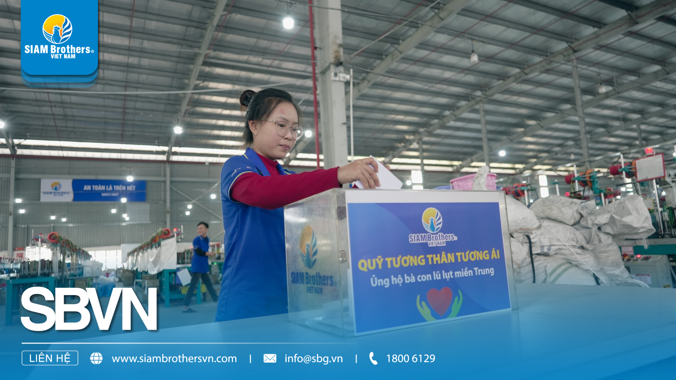 SIAM Brothers Việt Nam Chung Tay Ủng Hộ Đồng Bào Vùng Bão Lũ