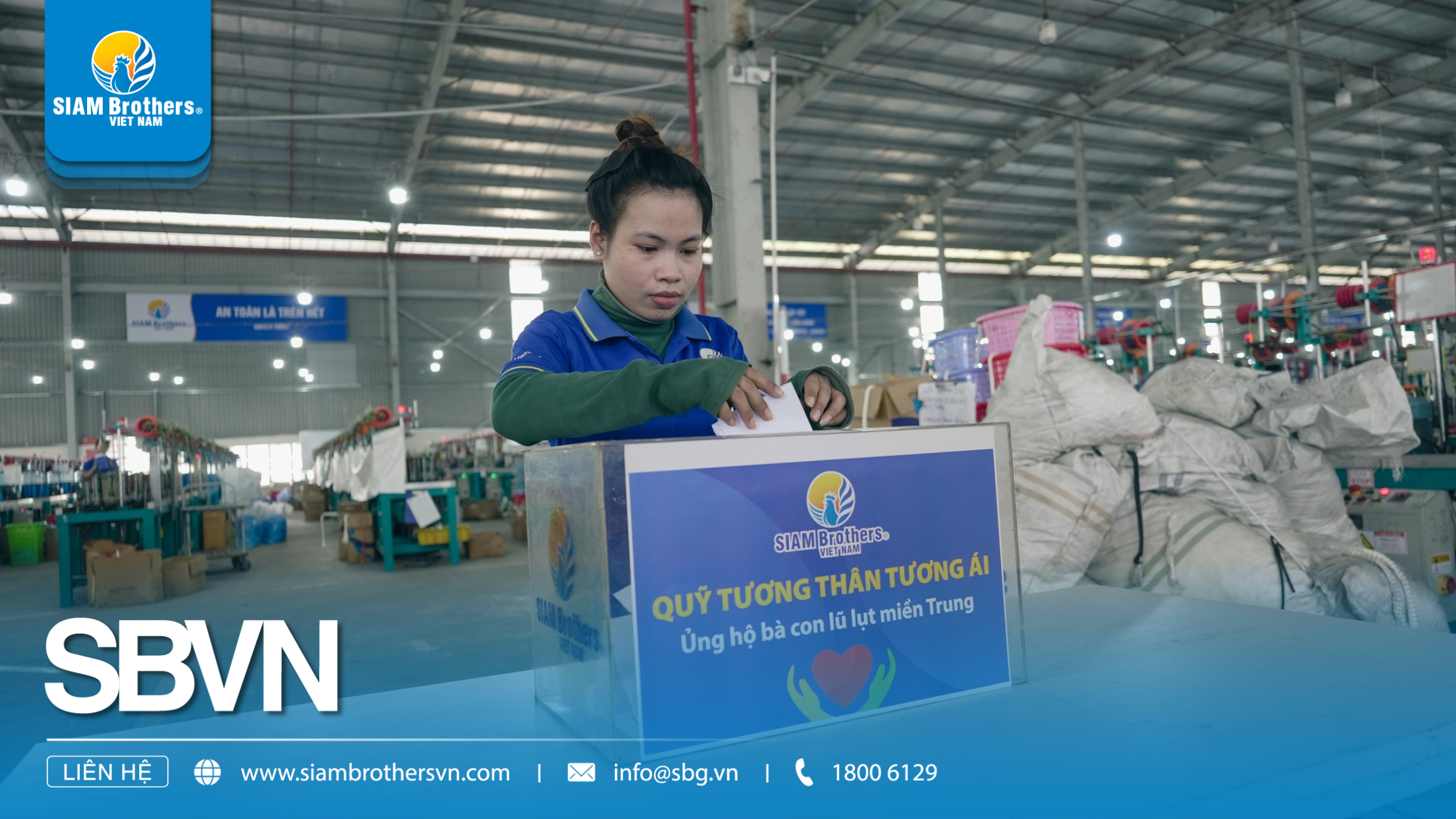 SIAM Brothers Việt Nam Chung Tay Ủng Hộ Đồng Bào Vùng Bão Lũ