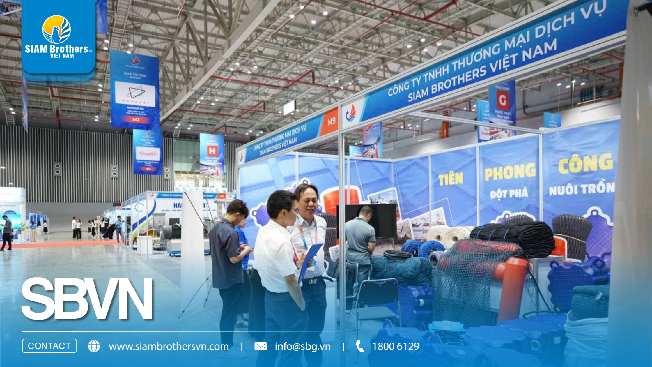 Phao Lồng Bè HDPE SIAM Brothers Việt Nam Khẳng Định Chất Lượng Tại Vinafis Expo 2026 - Giải Pháp Nuôi Biển Bền Vững Cho Ngư Dân Và Doanh Nghiệp