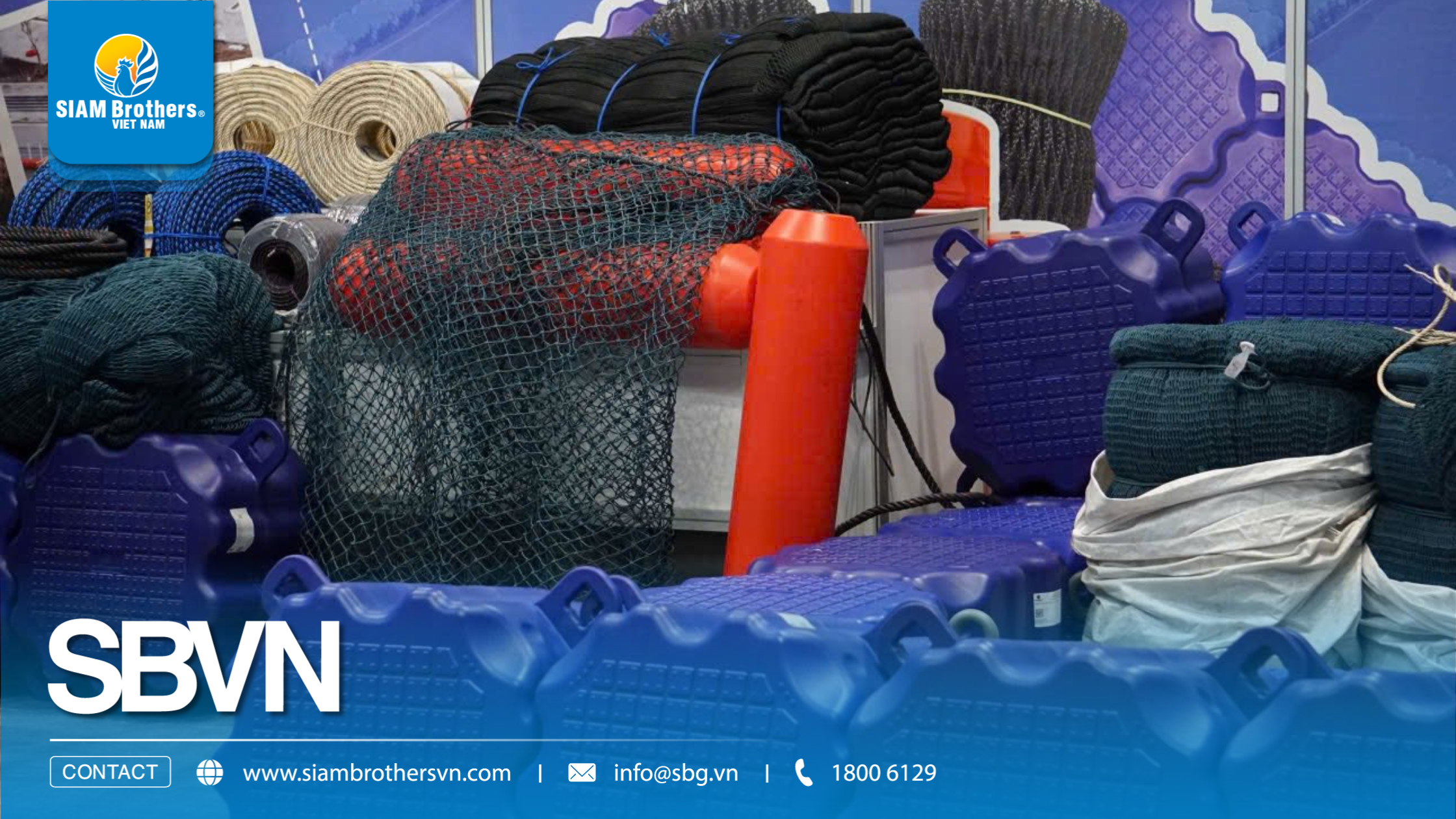 Phao Lồng Bè HDPE SIAM Brothers Việt Nam Khẳng Định Chất Lượng Tại Vinafis Expo 2026 - Giải Pháp Nuôi Biển Bền Vững Cho Ngư Dân Và Doanh Nghiệp