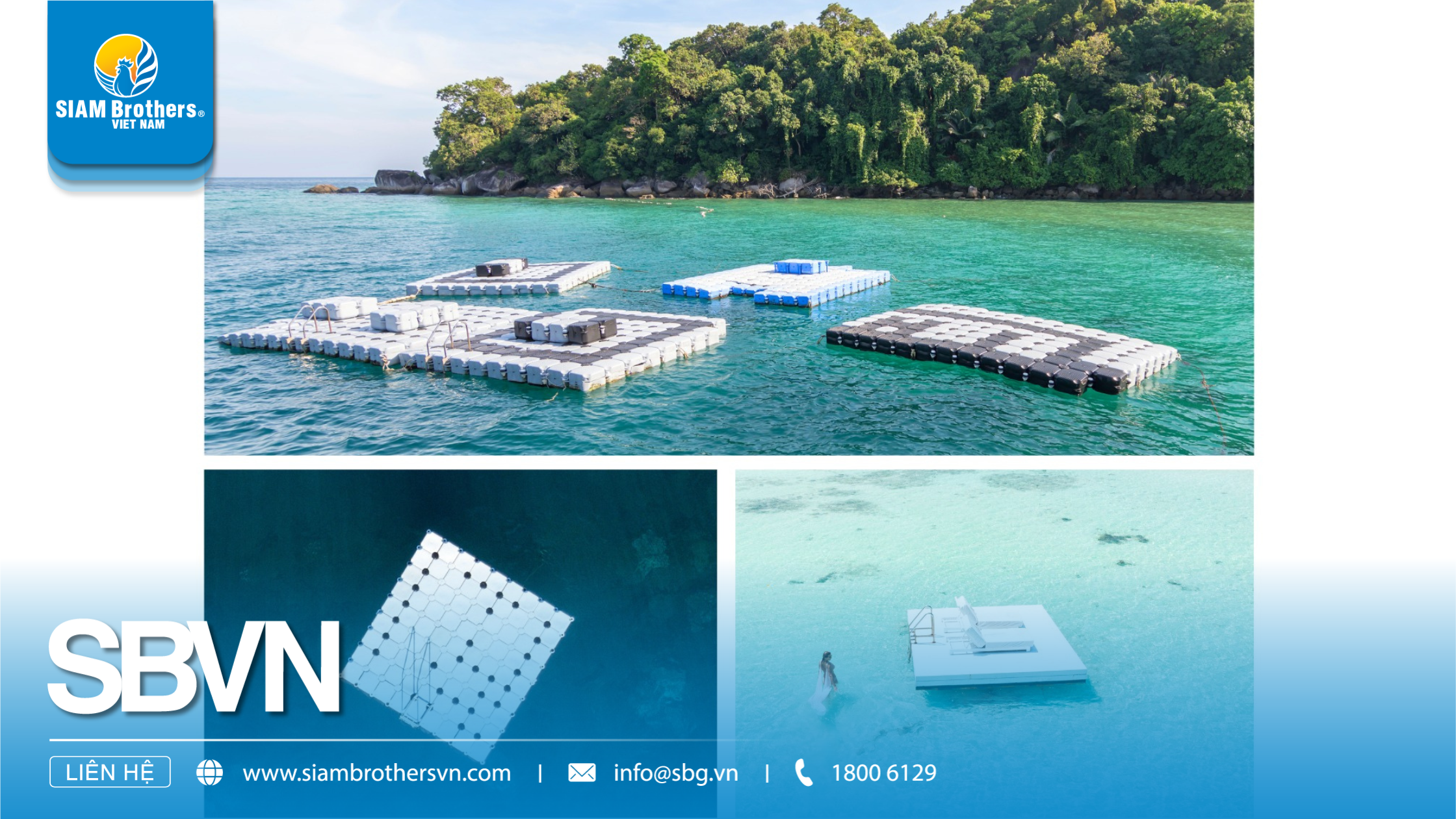 HDPE floats Pontoons 