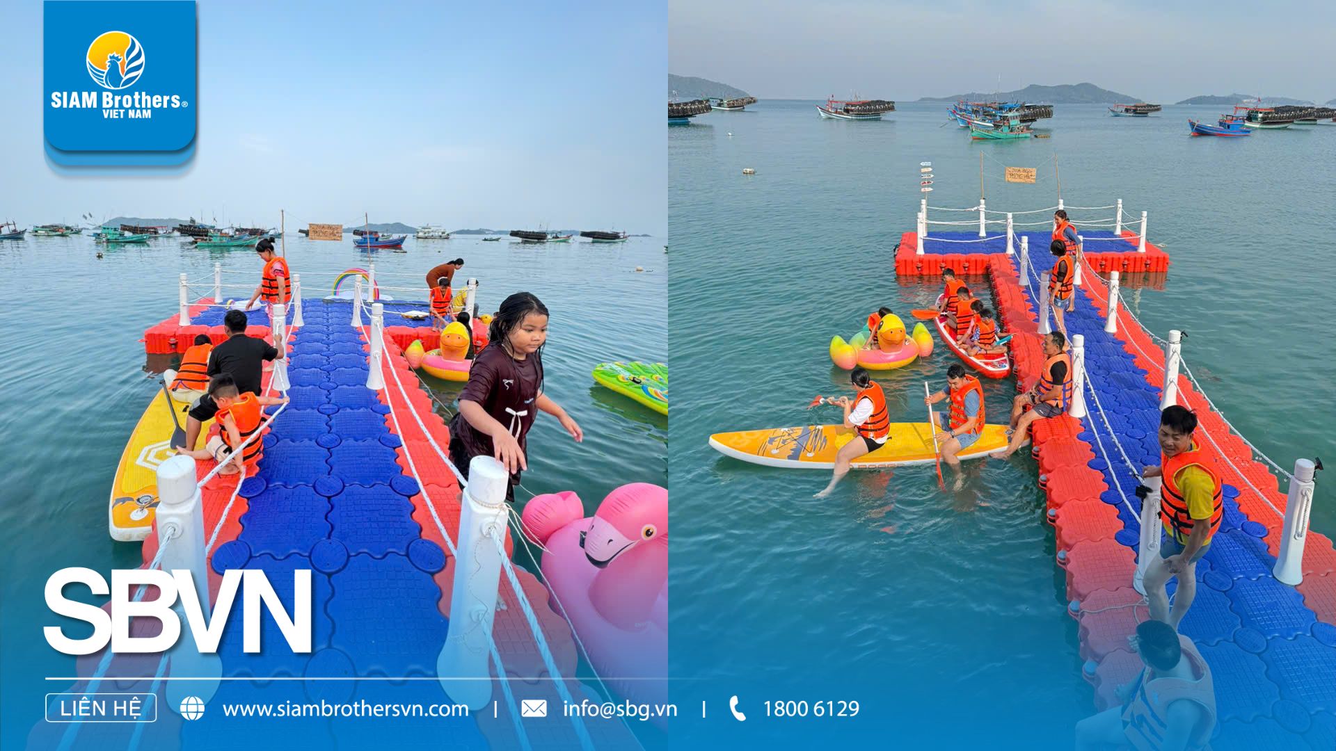 Phao nổi HDPE - Nguồn: Siam Brothers Việt Nam 