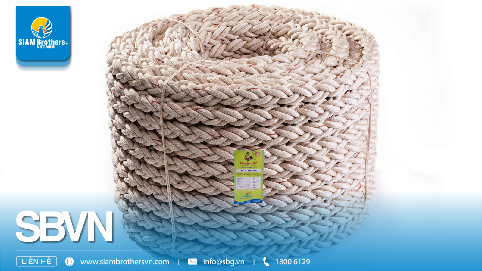 8-STRAND ROPE: THE PERFECT CHOICE FOR HEAVY-DUTY WORK