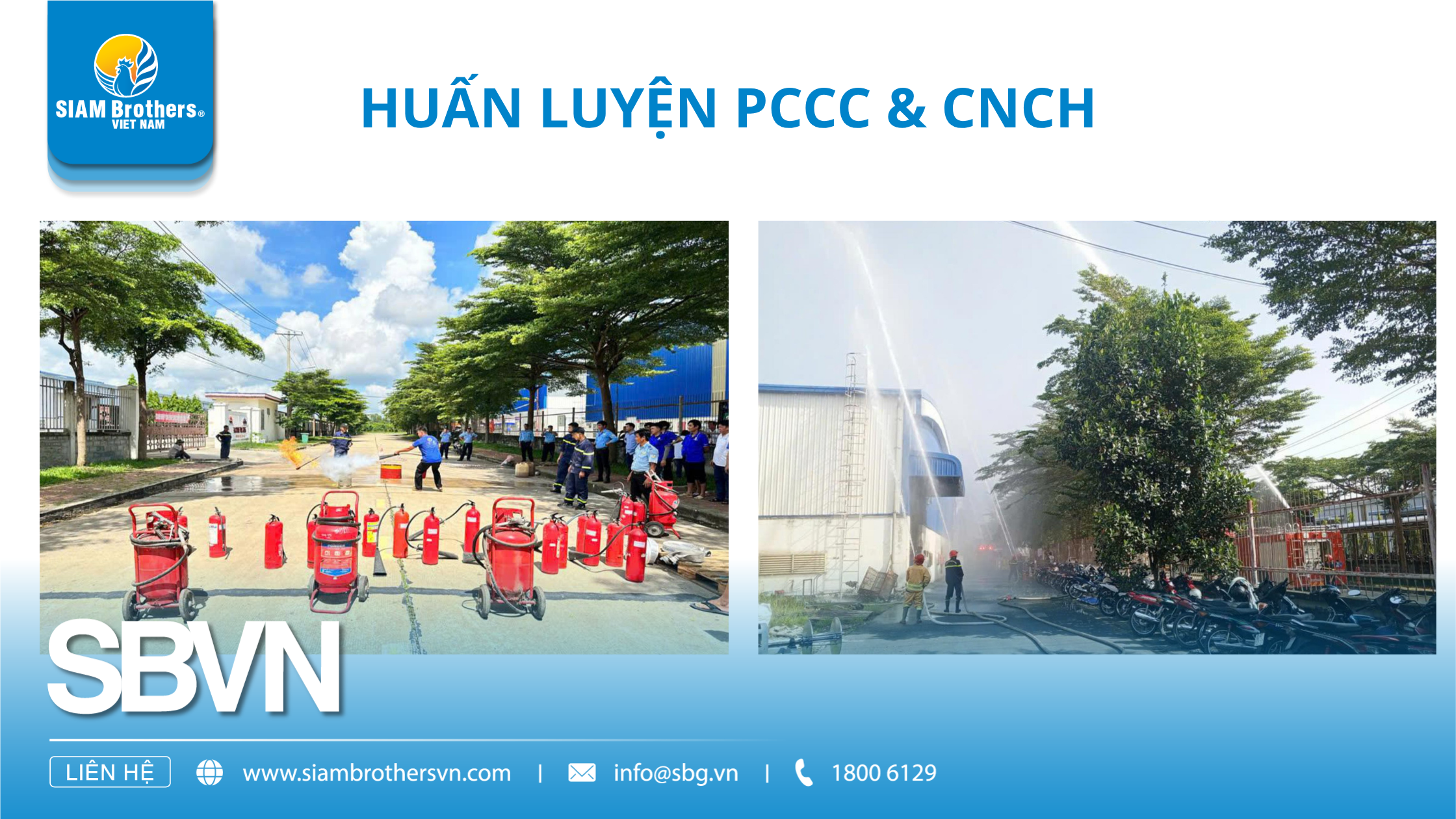 SIAM Brothers Việt Nam: Đảm bảo an toàn sản xuất với các chương trình huấn luyện nội bộ định kỳ