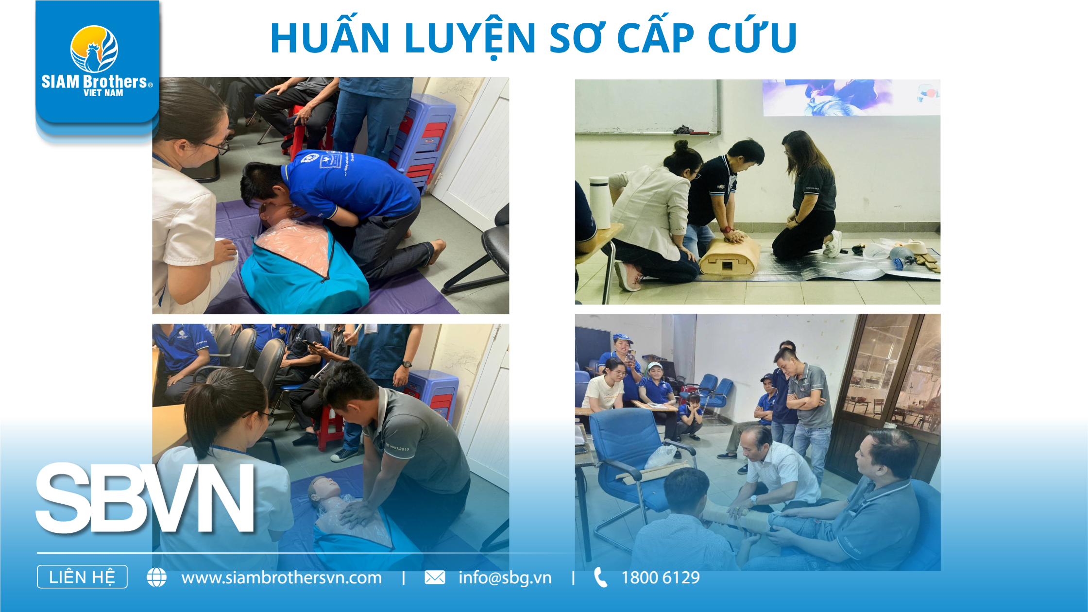 SIAM Brothers Việt Nam: Đảm bảo an toàn sản xuất với các chương trình huấn luyện nội bộ định kỳ