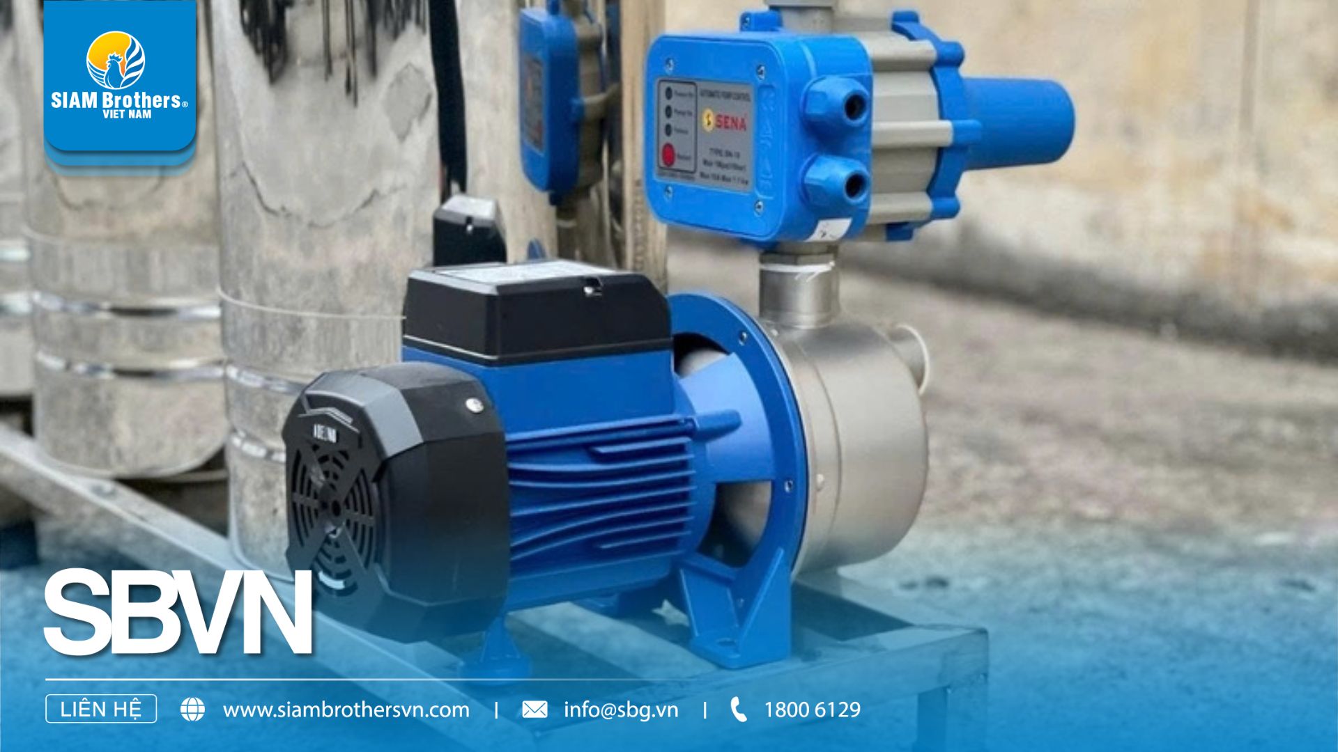 Các loại máy bơm nước phổ biến và ứng dụng thực tế trong nhà ở hiện nay